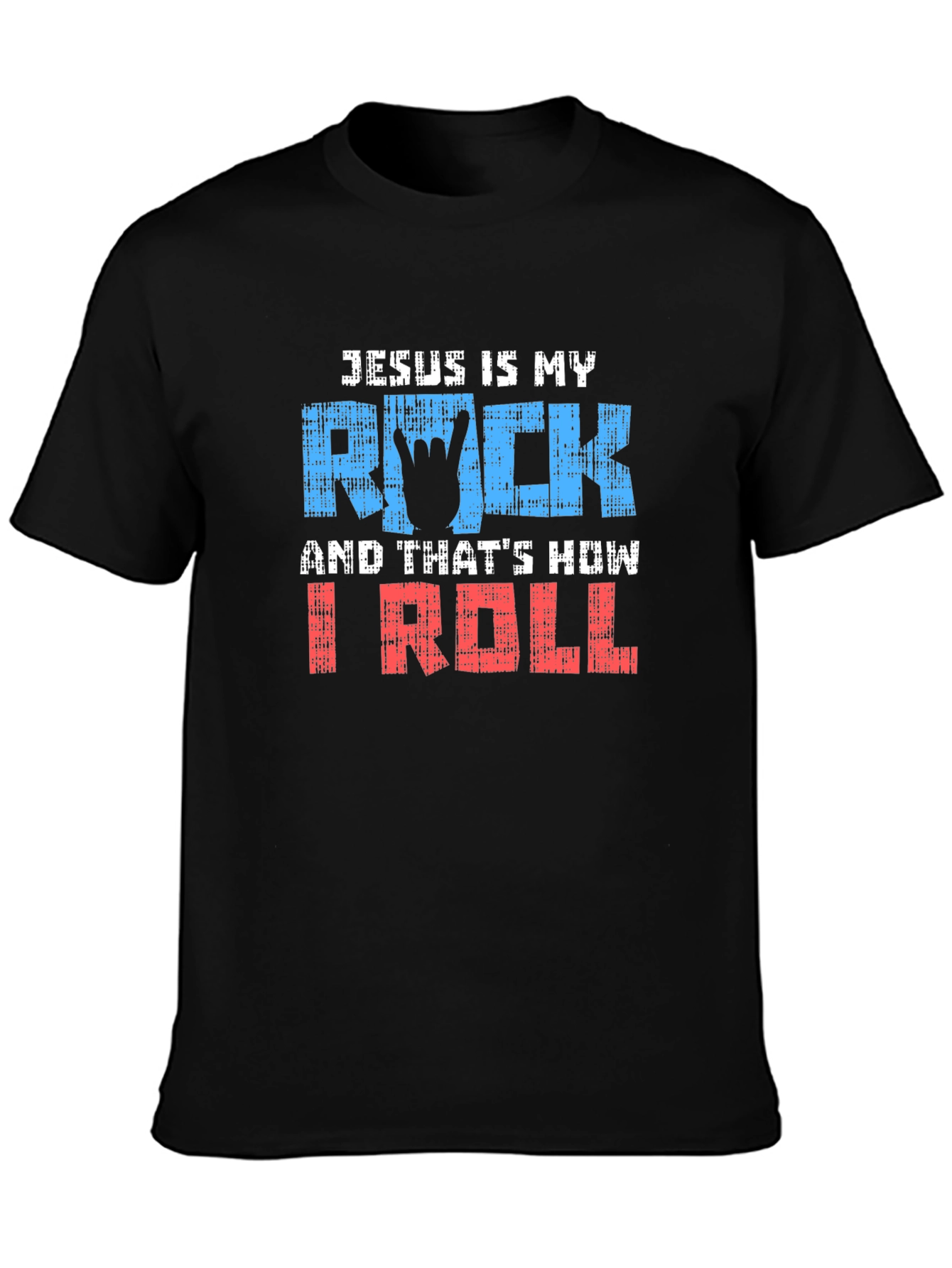 Jesus Is My Rock T-Shirt - Christian Apparel