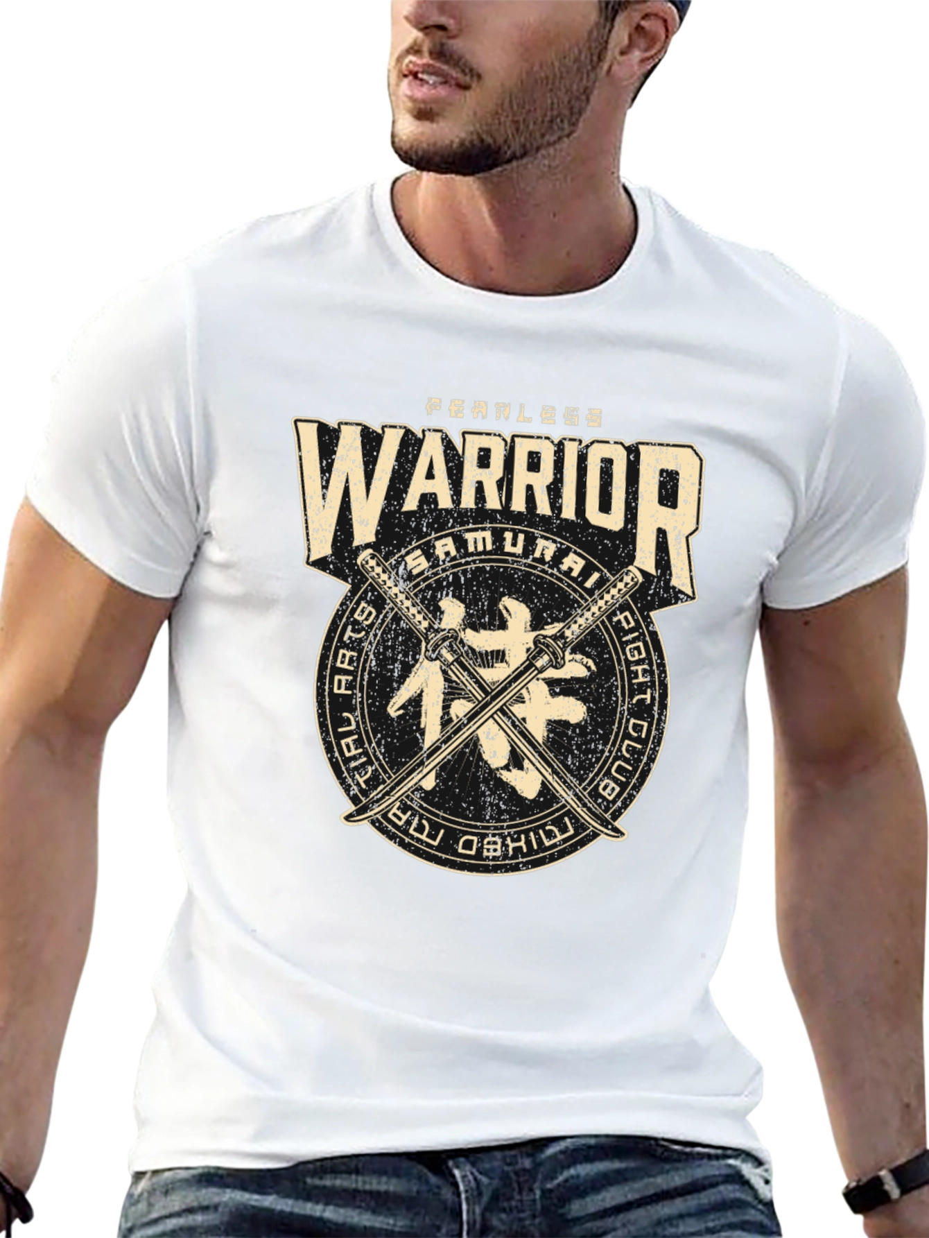 Fearless Warrior Samurai T-Shirt