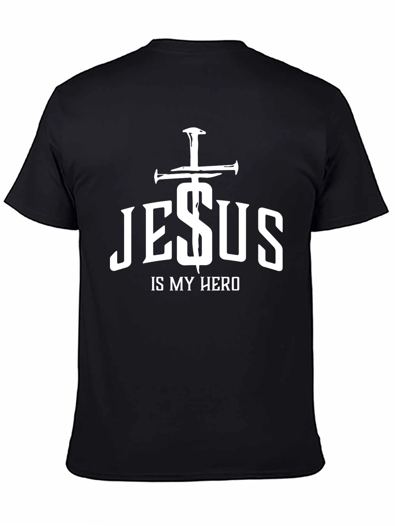 Jesus Is My Hero Christian T-Shirt