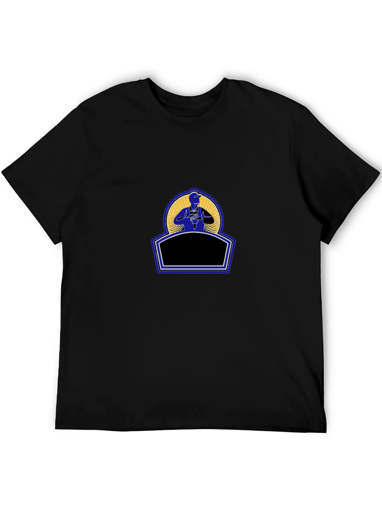 Black Graphic Tee - Welder Design
