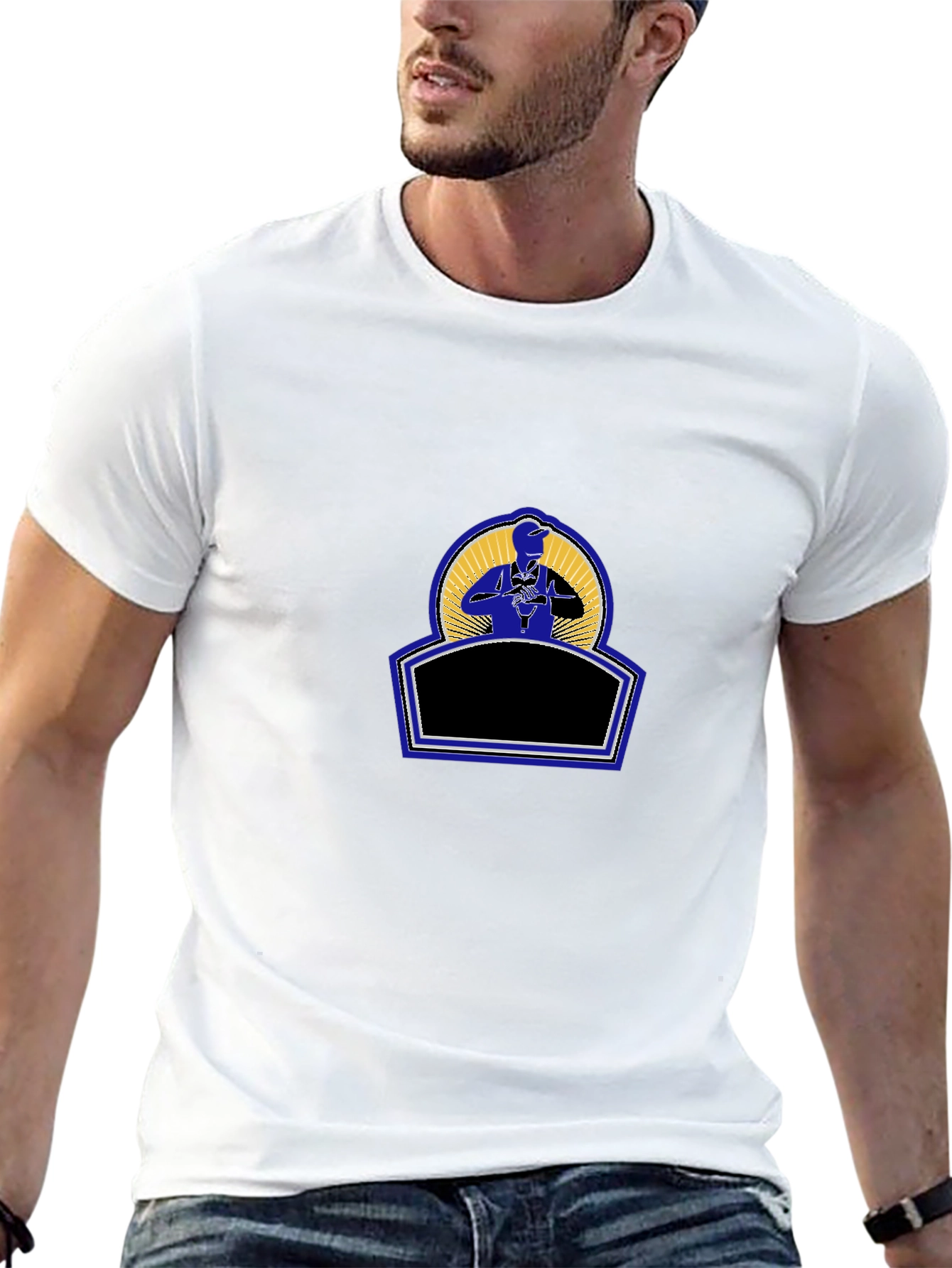 Black Graphic Tee - Welder Design