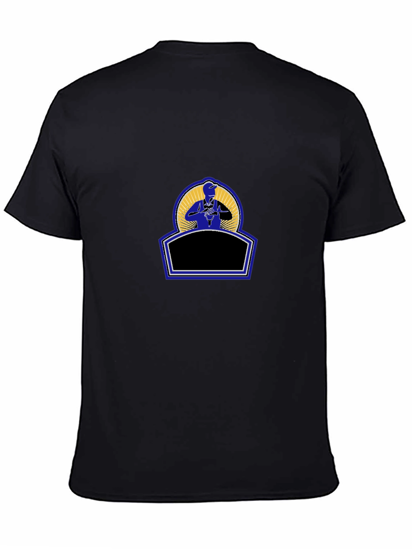 Black Graphic Tee - Welder Design