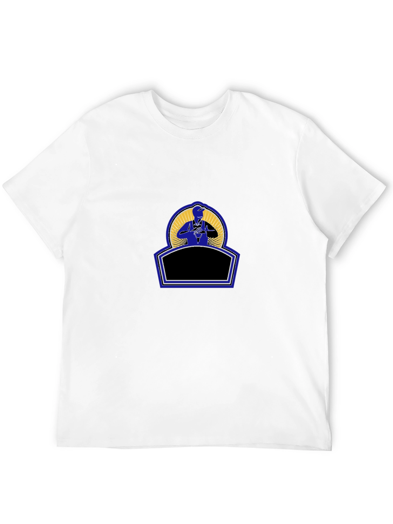 Black Graphic Tee - Welder Design