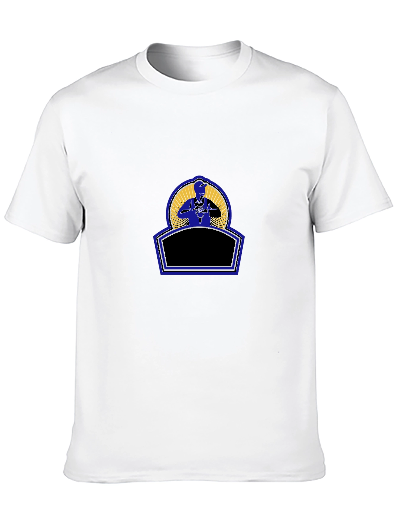 Black Graphic Tee - Welder Design