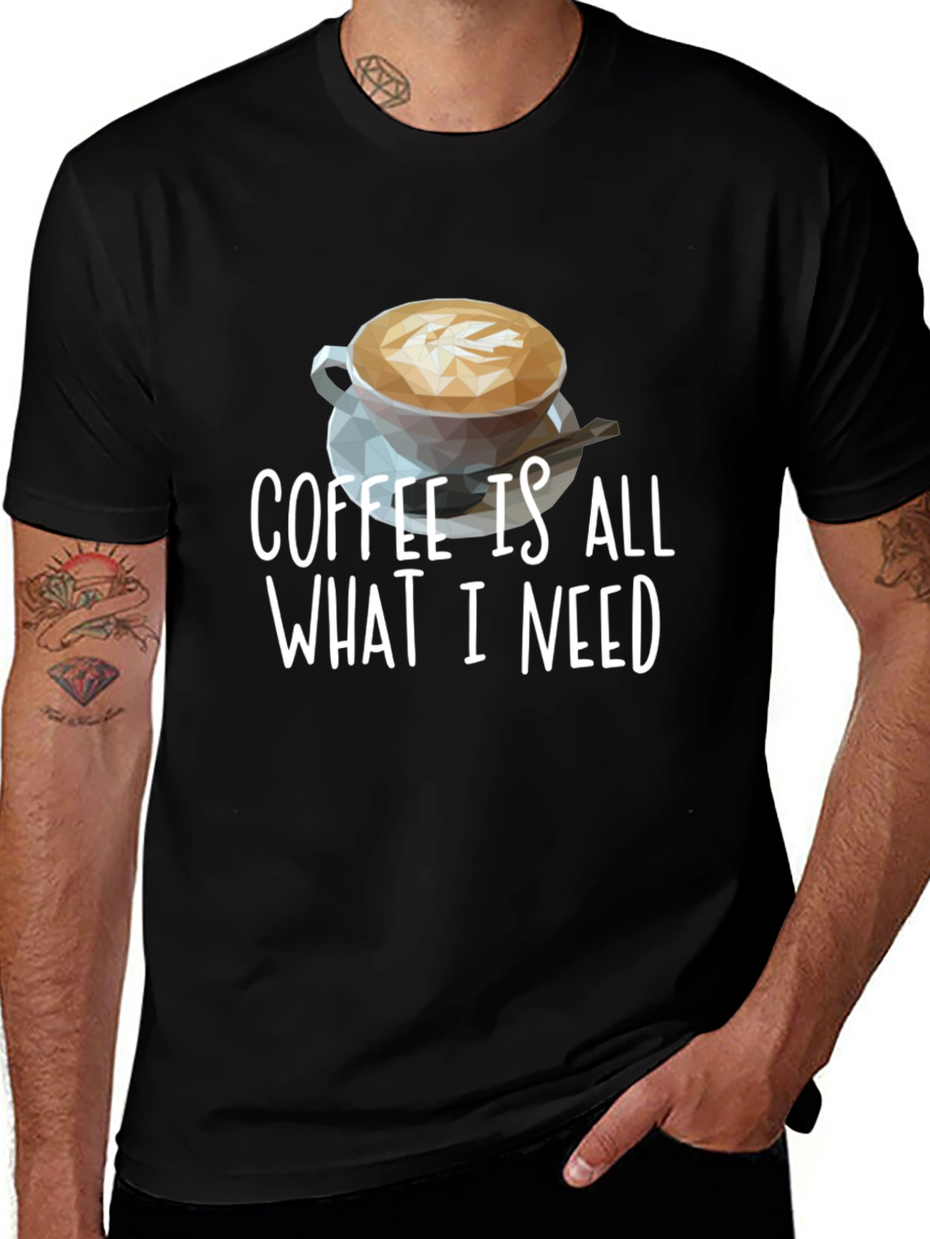 Coffee is All I Need Graphic Tee
