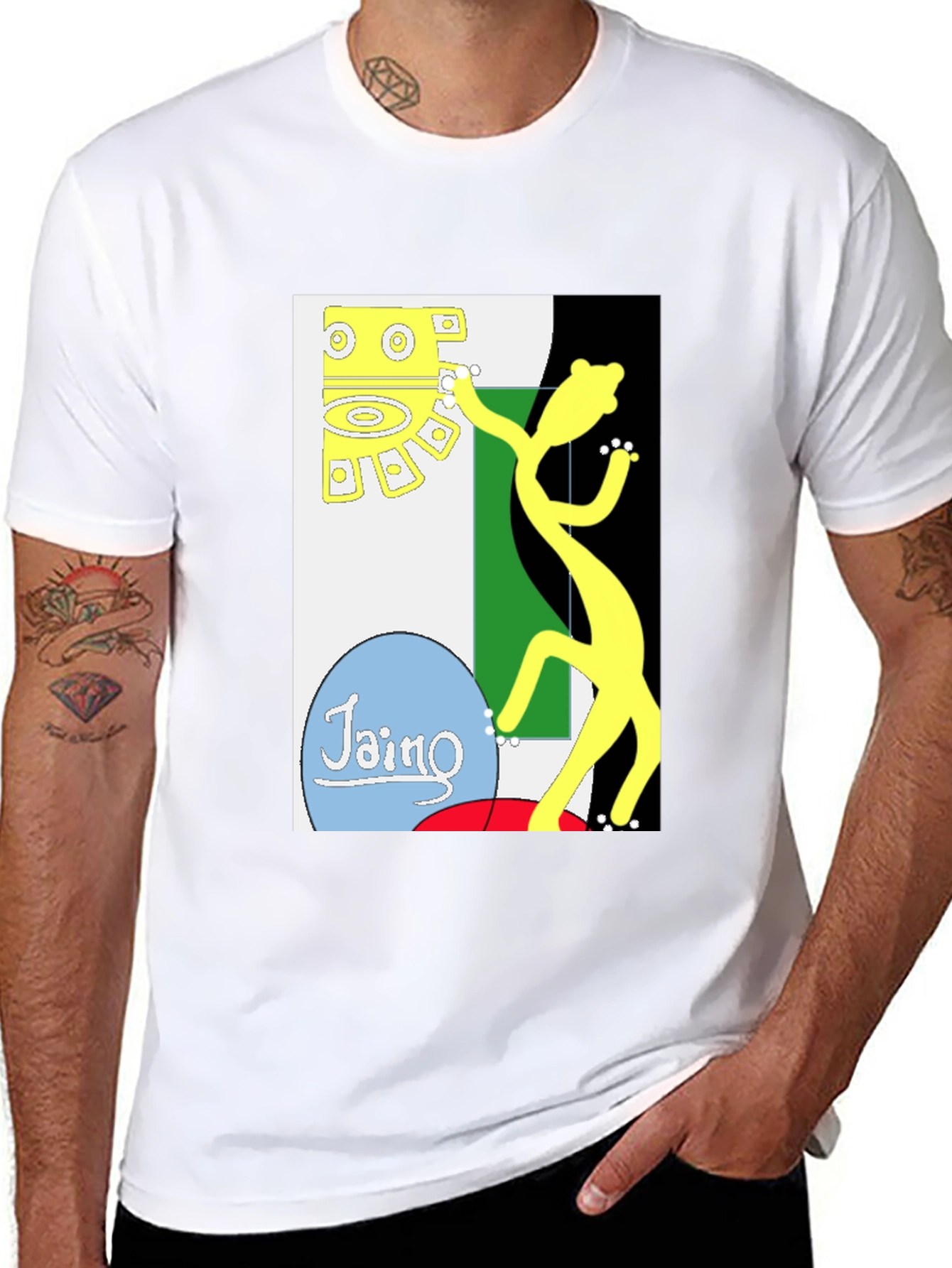 Abstract Art T-Shirt - Jaino Design