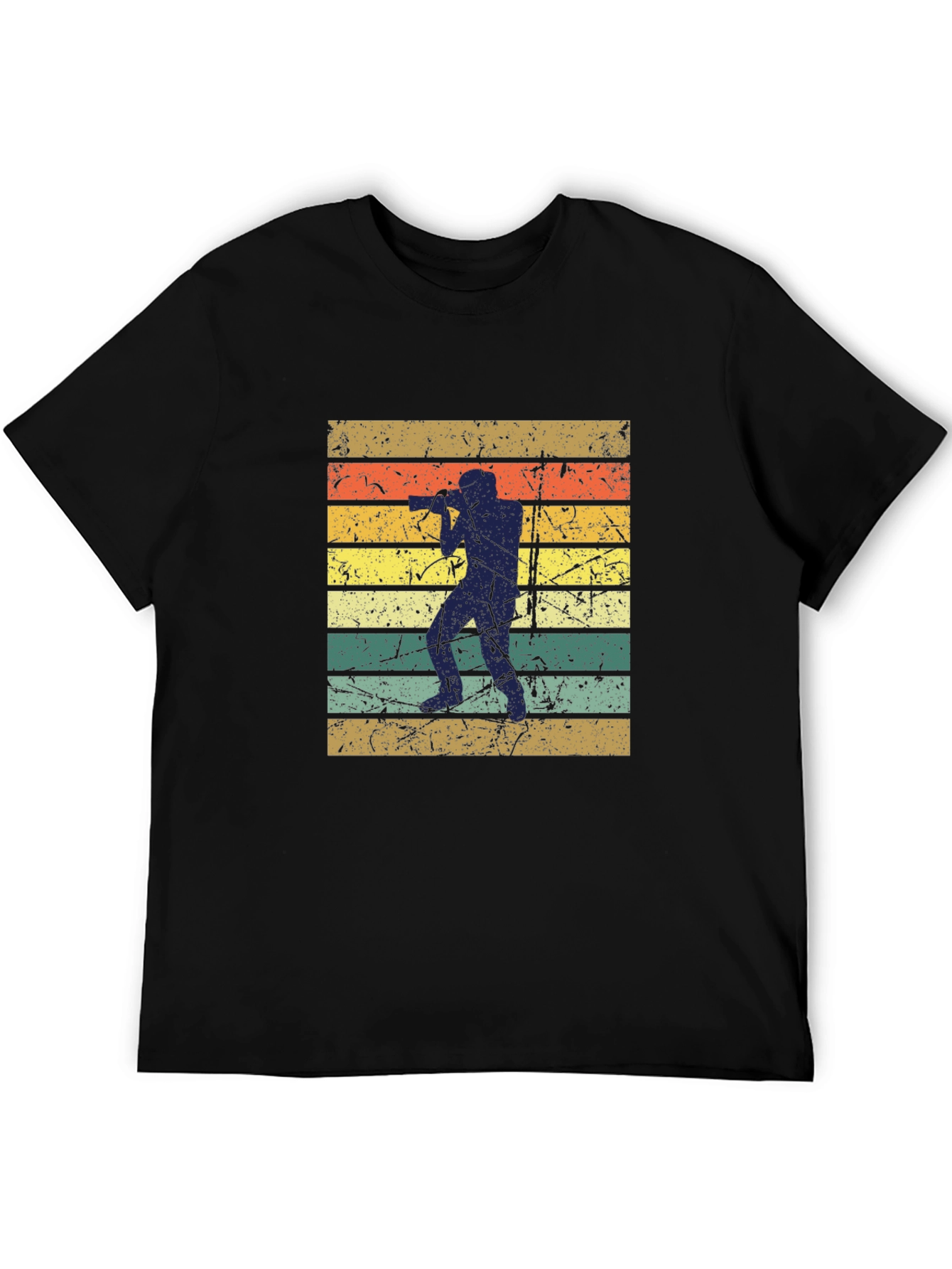 Retro Photographer Silhouette T-Shirt