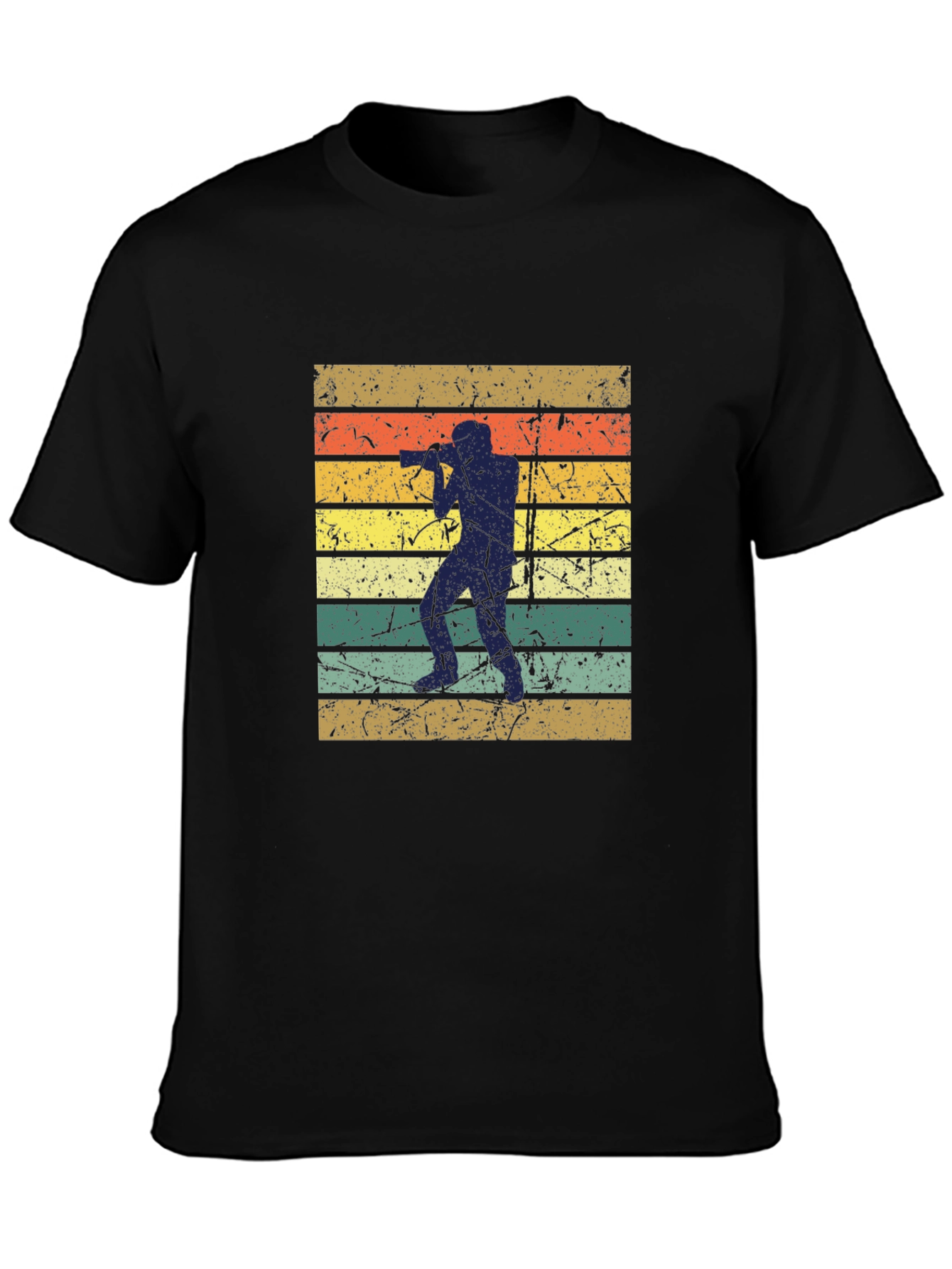 Retro Photographer Silhouette T-Shirt