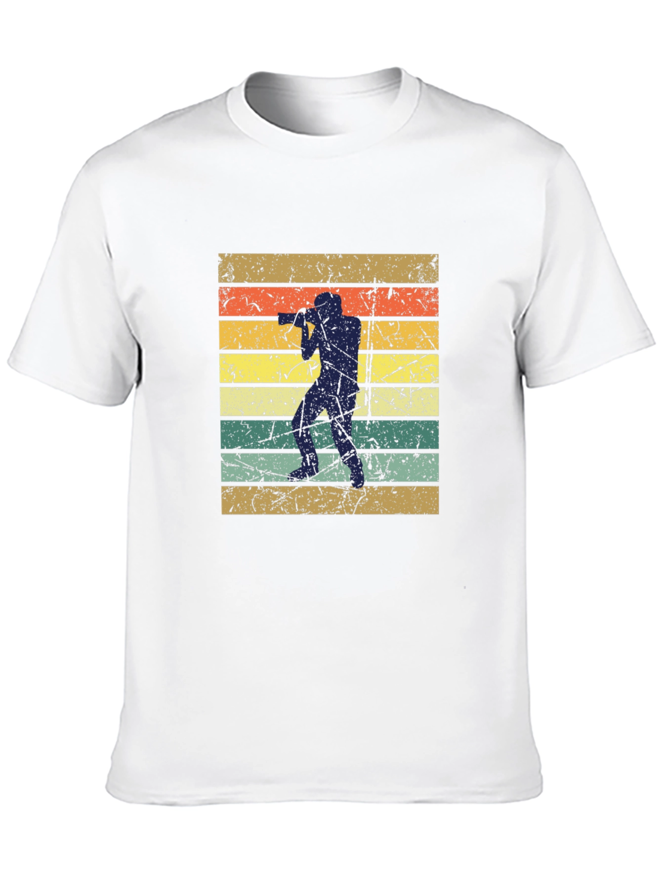 Retro Photographer Silhouette T-Shirt