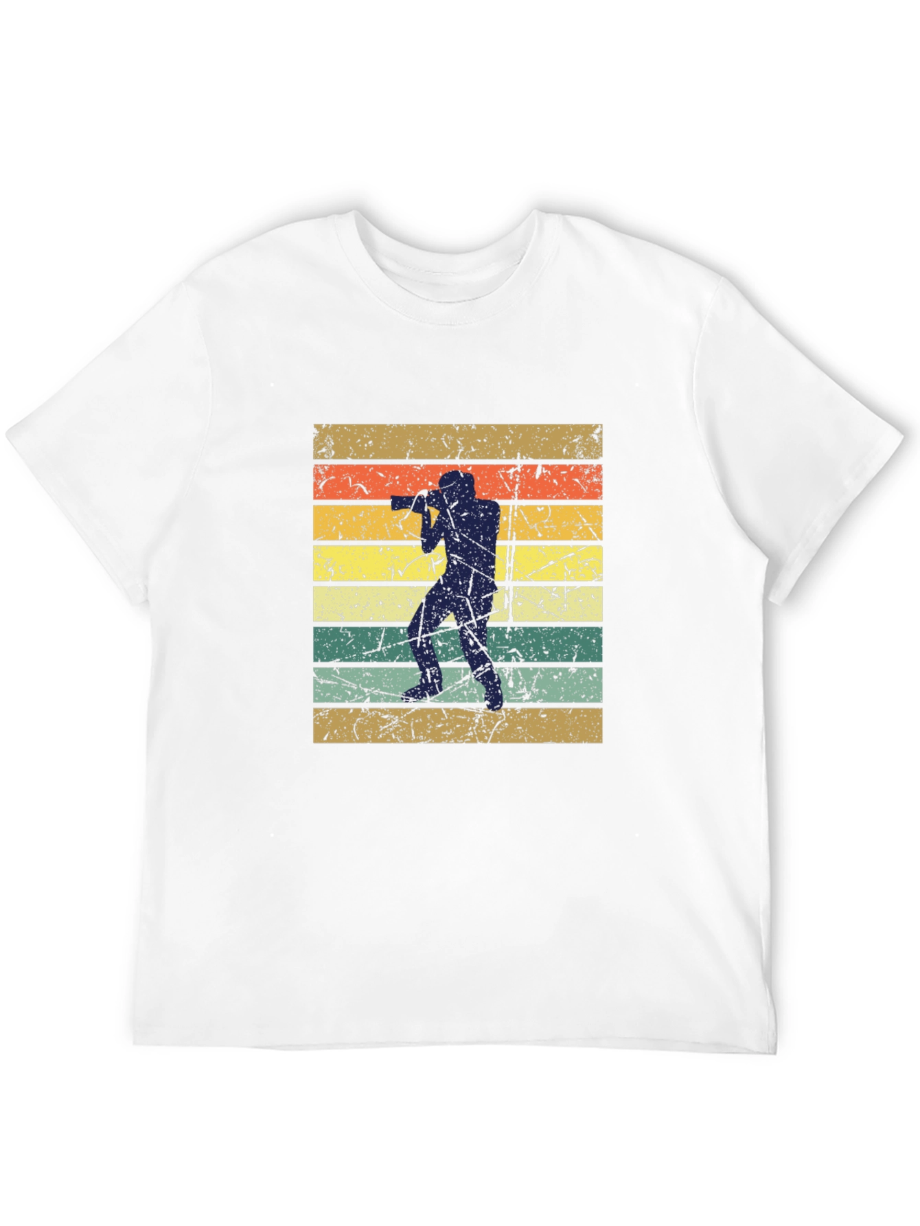 Retro Photographer Silhouette T-Shirt