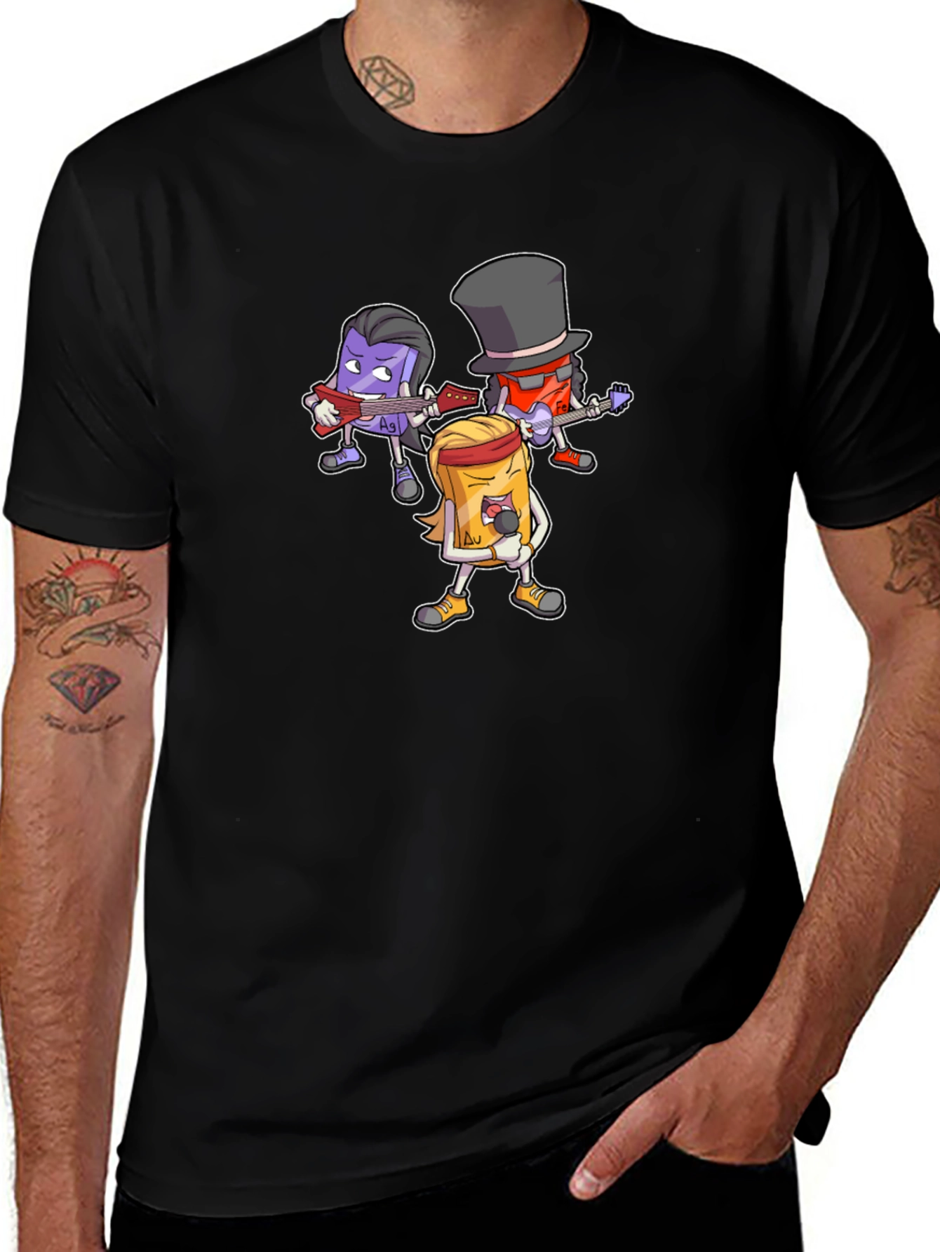 Band Tee: Periodic Table Rockers