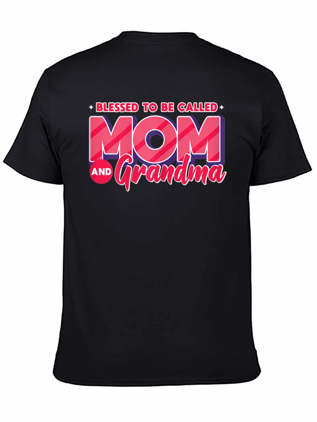 Blessed Mom and Grandma Graphic T-Shirt