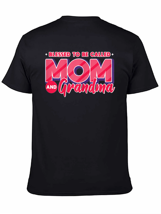 Blessed Mom and Grandma Graphic T-Shirt