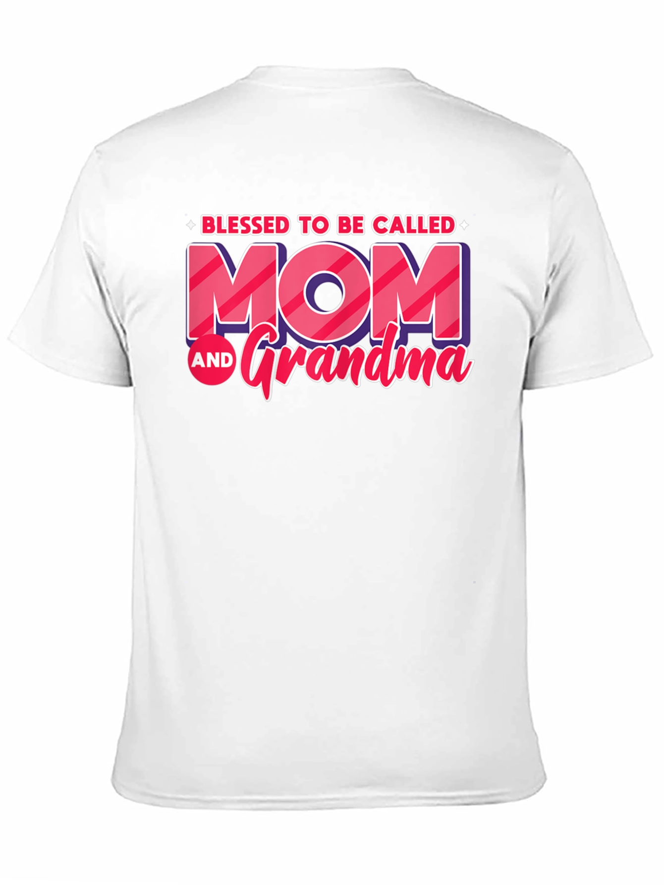 Blessed Mom and Grandma Graphic T-Shirt