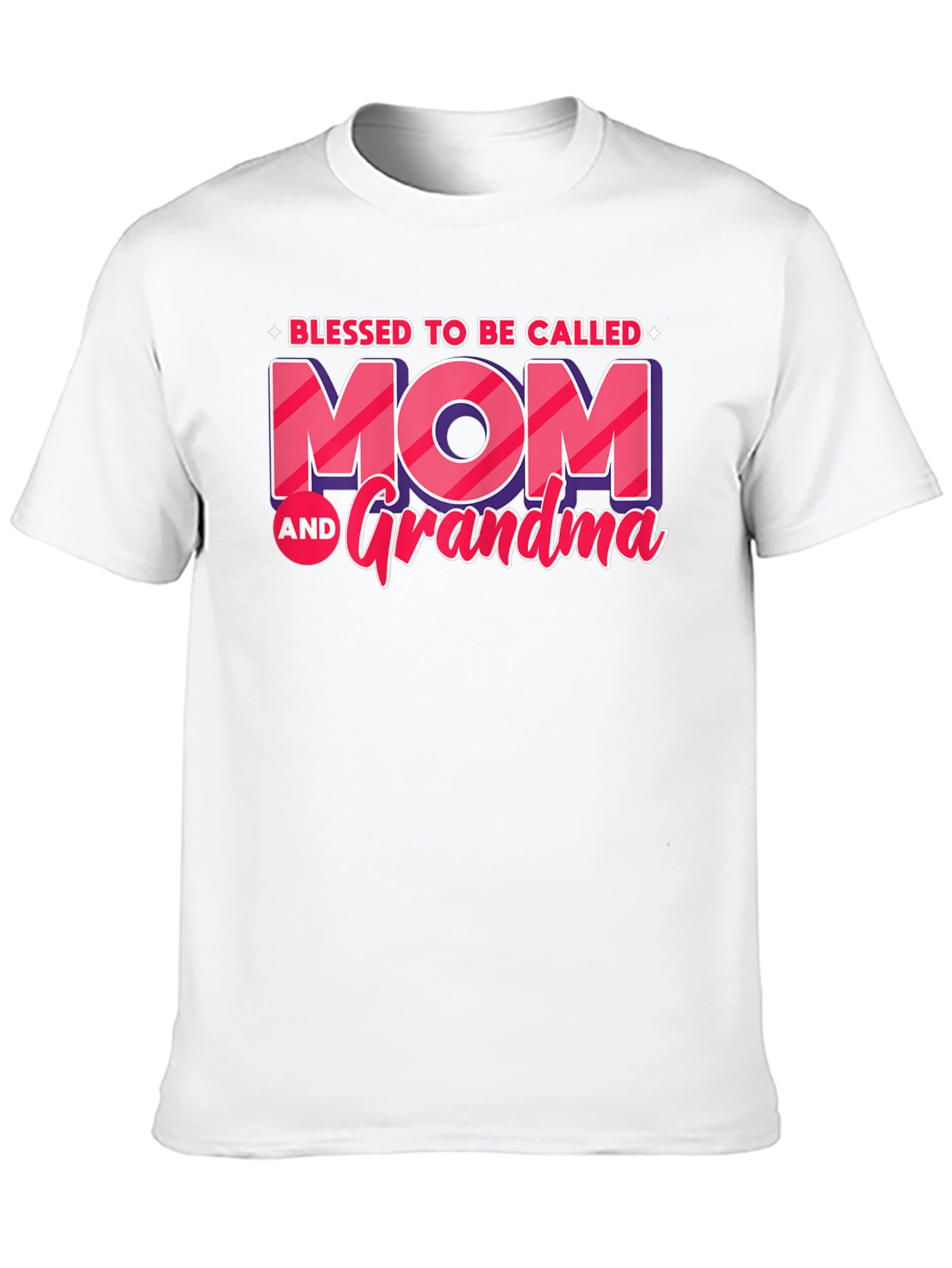 Blessed Mom and Grandma Graphic T-Shirt