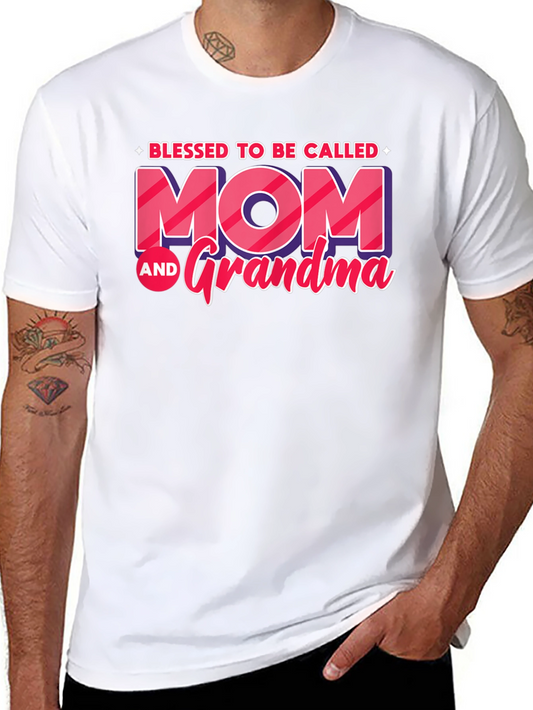 Blessed Mom and Grandma Graphic T-Shirt