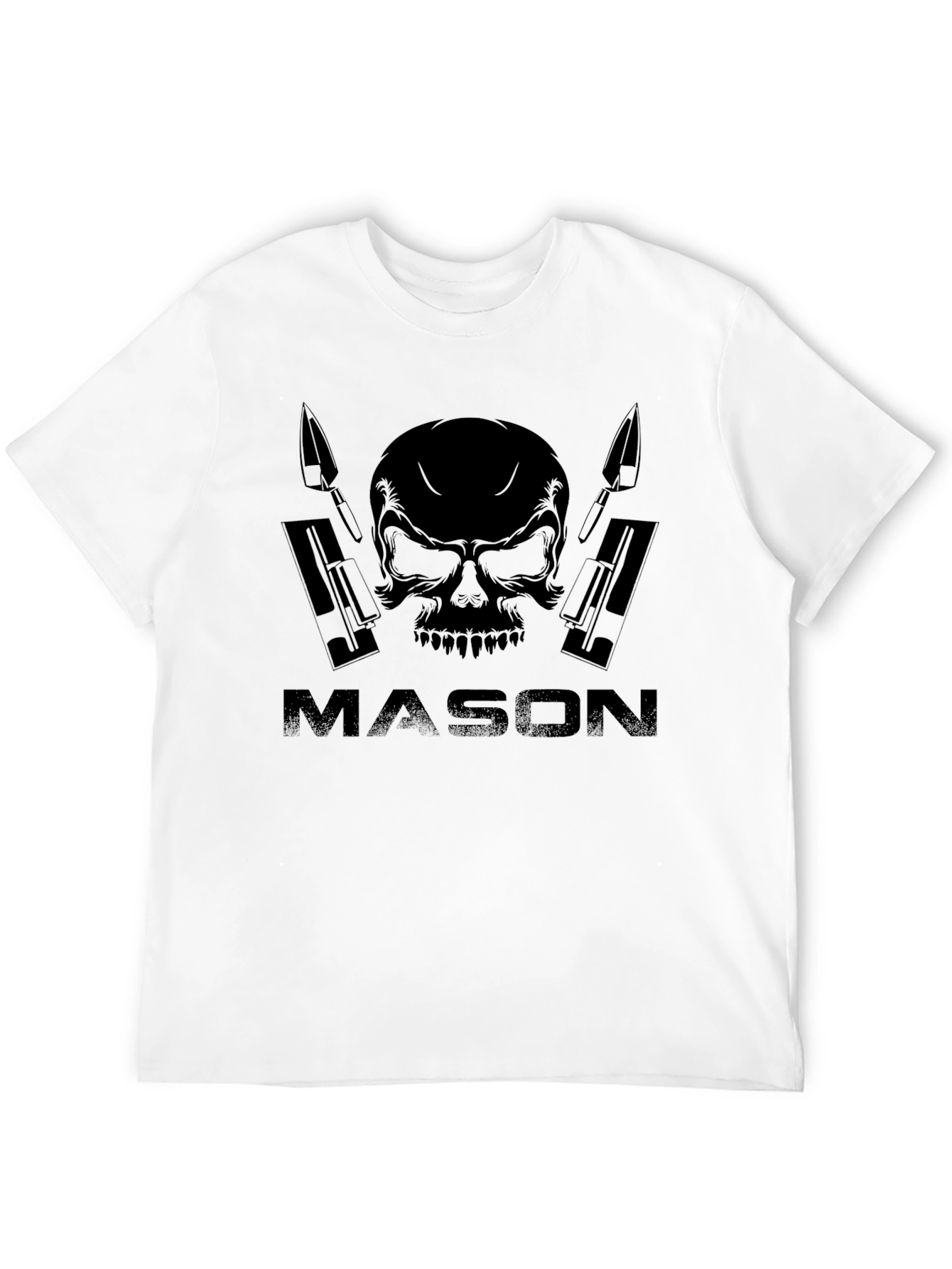 Mason Skull T-Shirt - Dark Humor Apparel