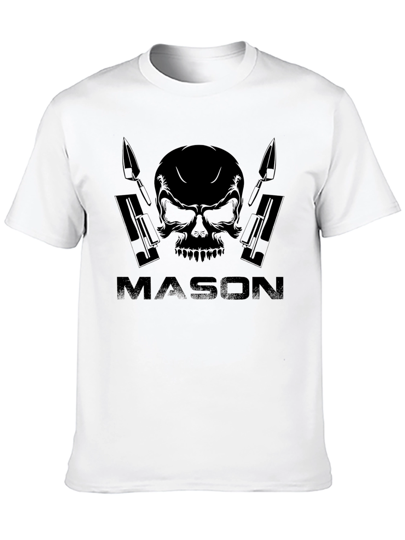 Mason Skull T-Shirt - Dark Humor Apparel