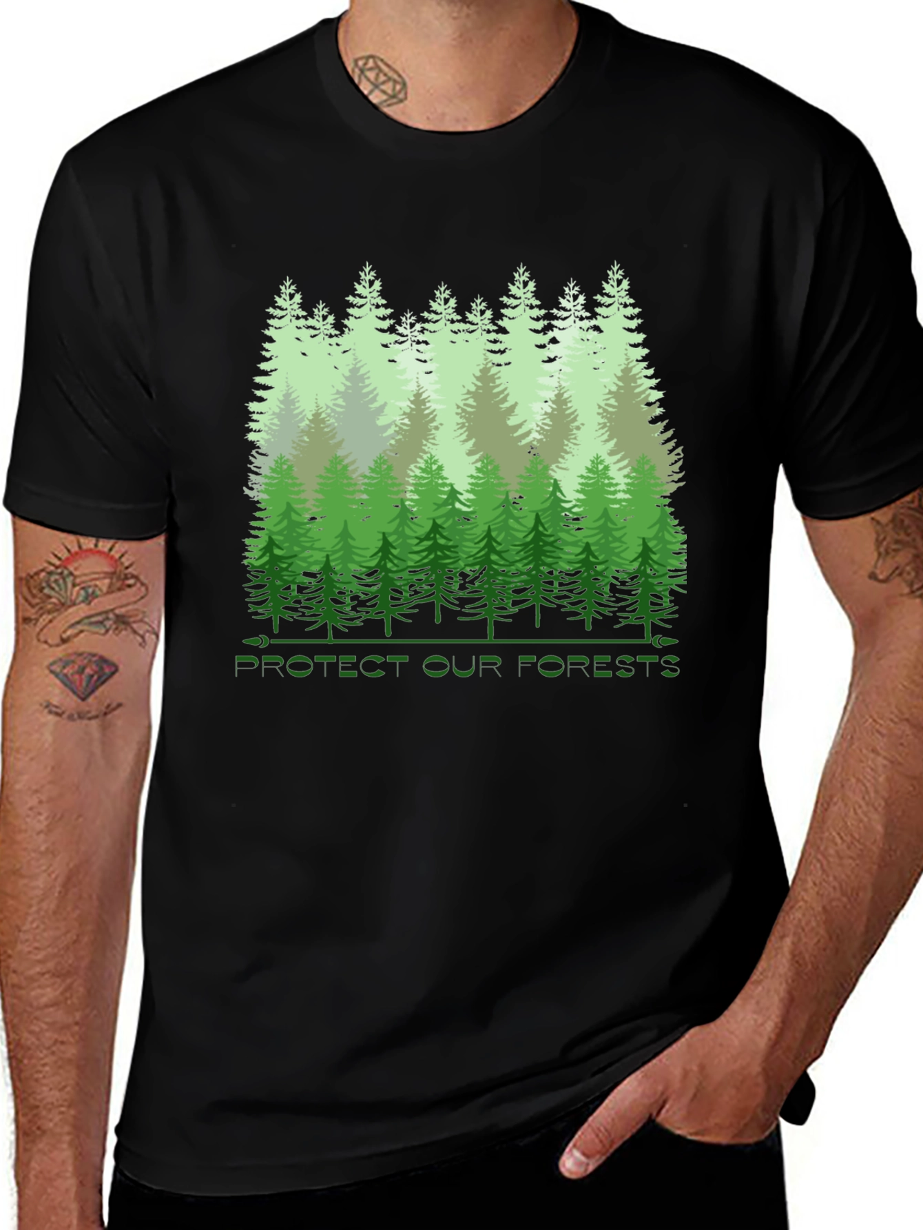 Protect Our Forests Graphic T-Shirt