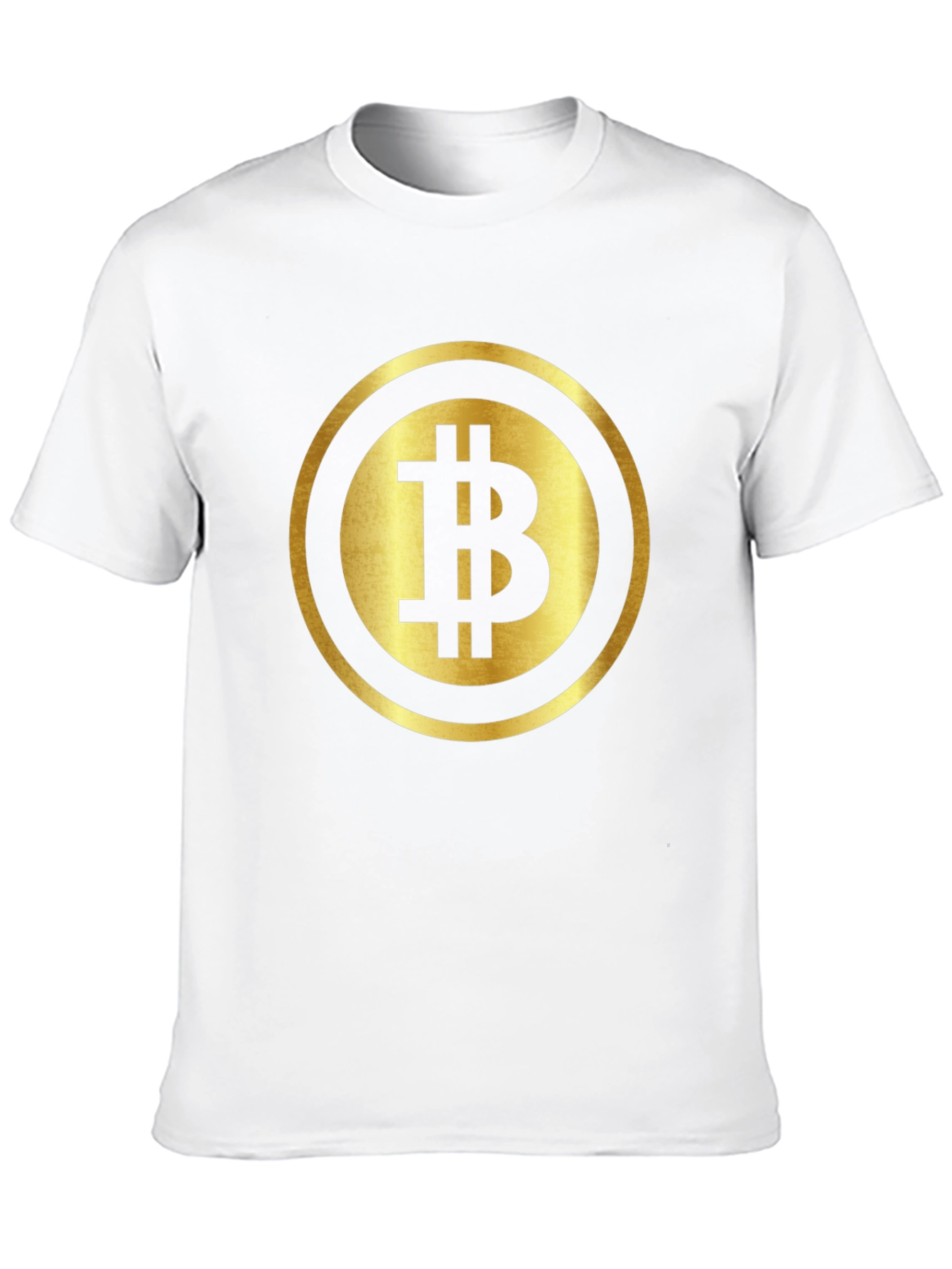 Bitcoin Logo Black T-Shirt