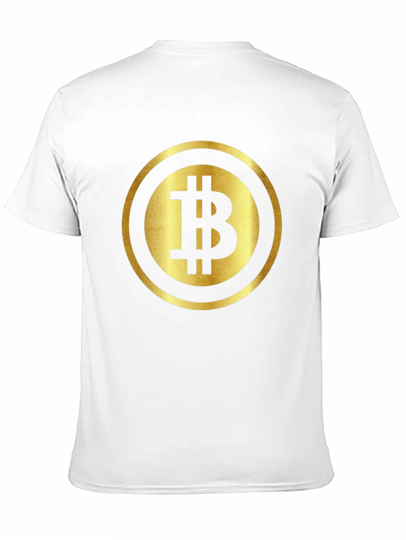 Bitcoin Logo Black T-Shirt