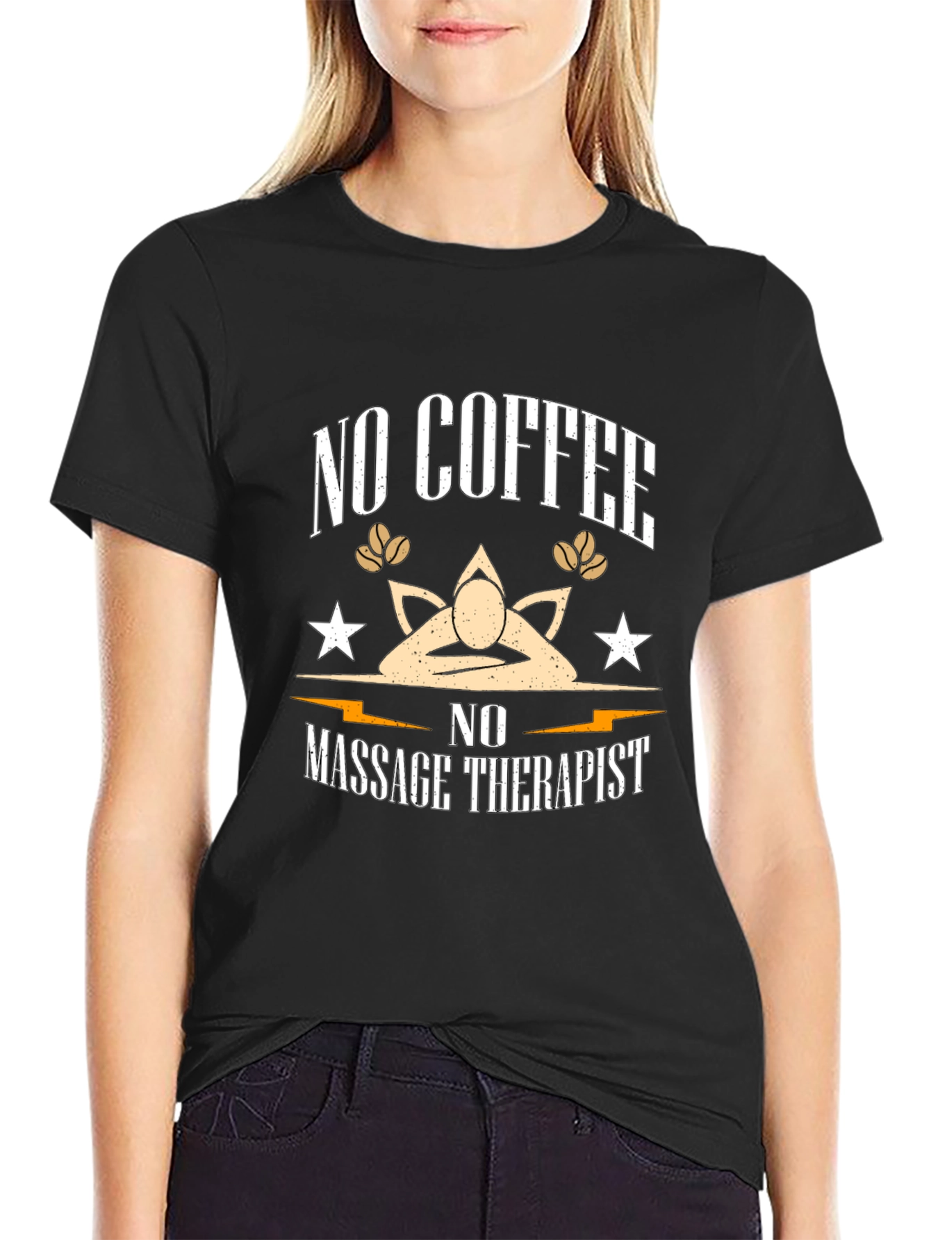 No Coffee No Massage Therapist T-Shirt