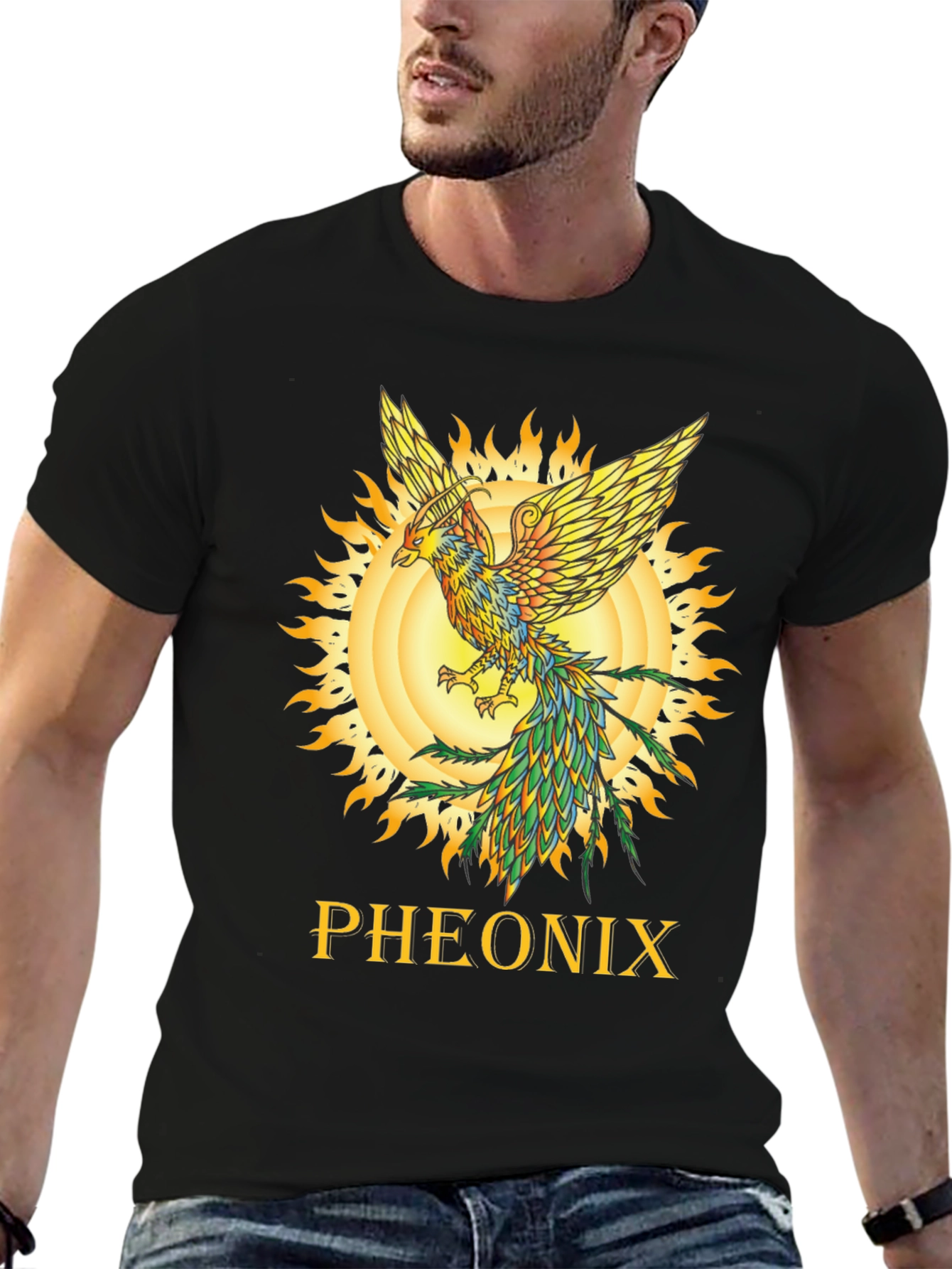 Phoenix Rising T-Shirt - Bold Graphic Tee
