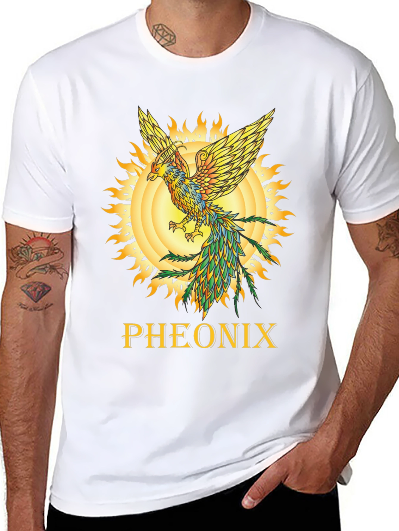 Phoenix Rising T-Shirt - Bold Graphic Tee