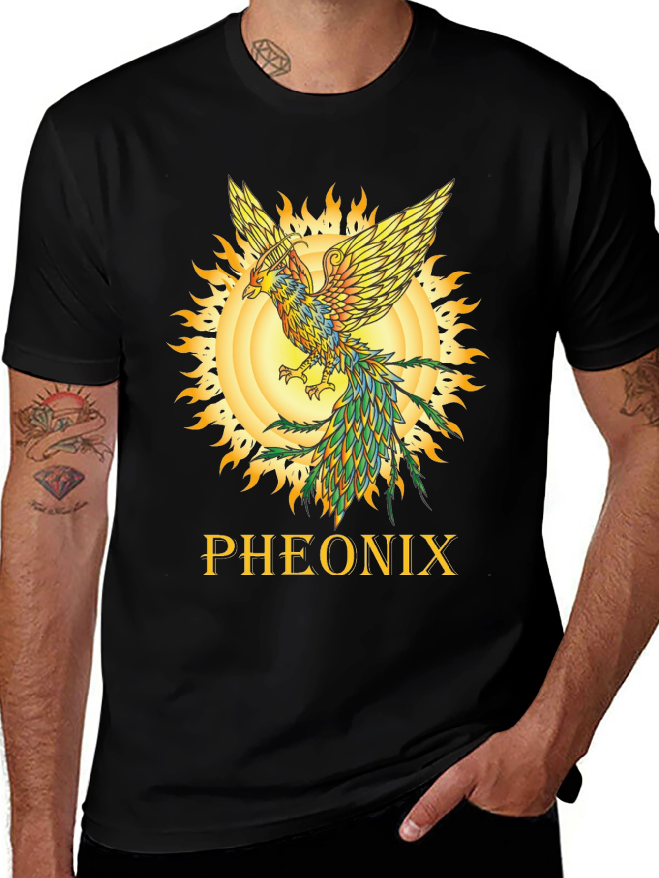 Phoenix Rising T-Shirt - Bold Graphic Tee