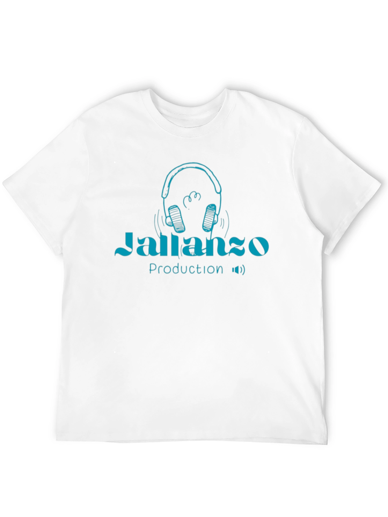Jallanzo Production Black Graphic T-Shirt