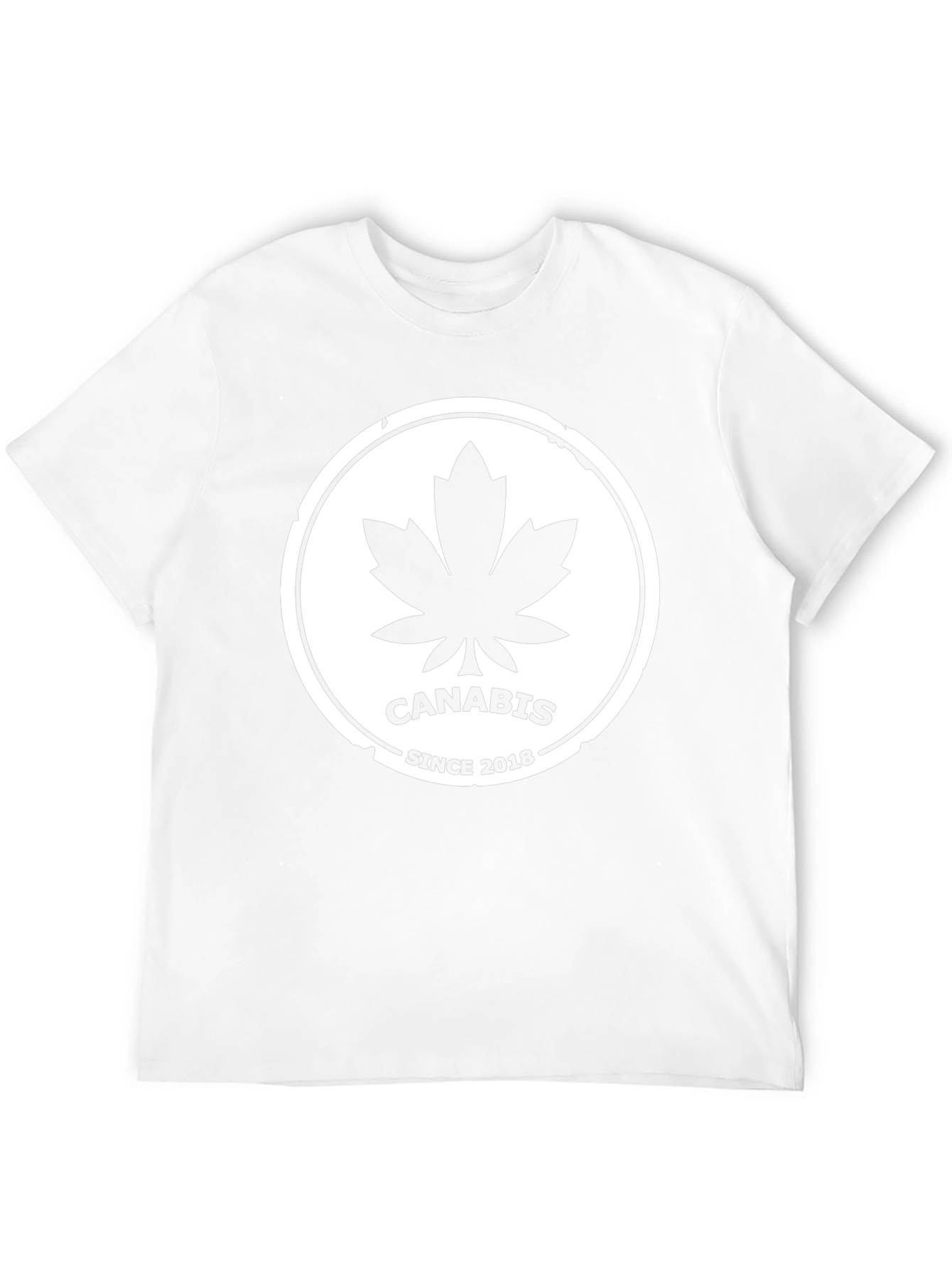 Cannabis Since 2018 Black T-Shirt