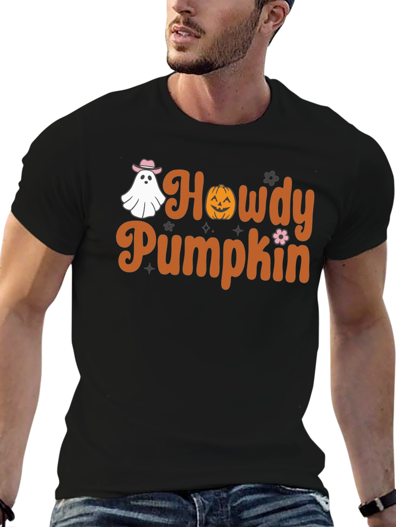 Howdy Pumpkin Halloween Tee