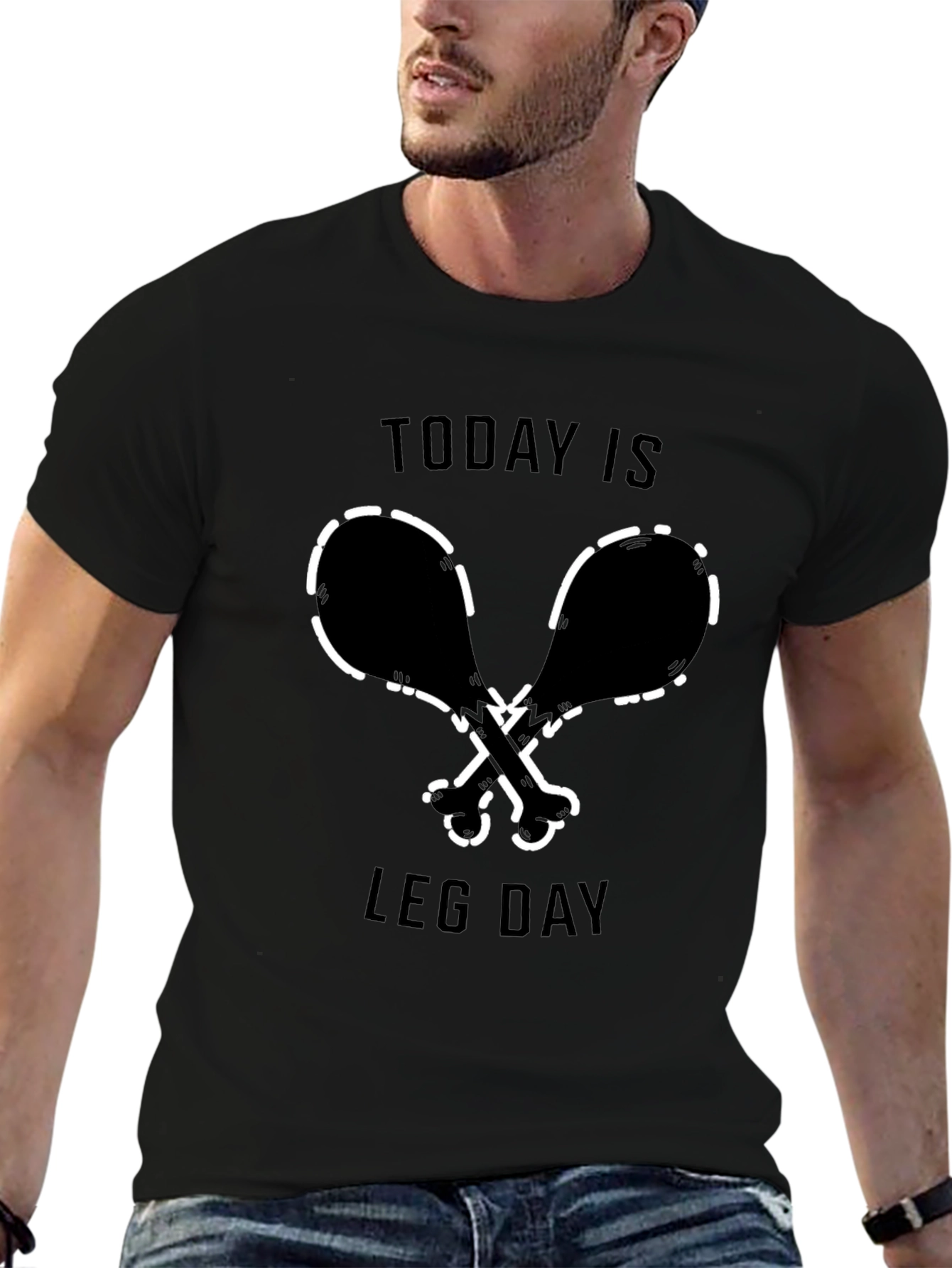 Today is Leg Day Graphic Tee