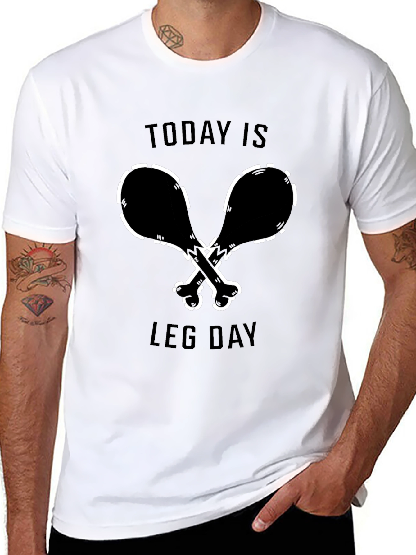 Today is Leg Day Graphic Tee