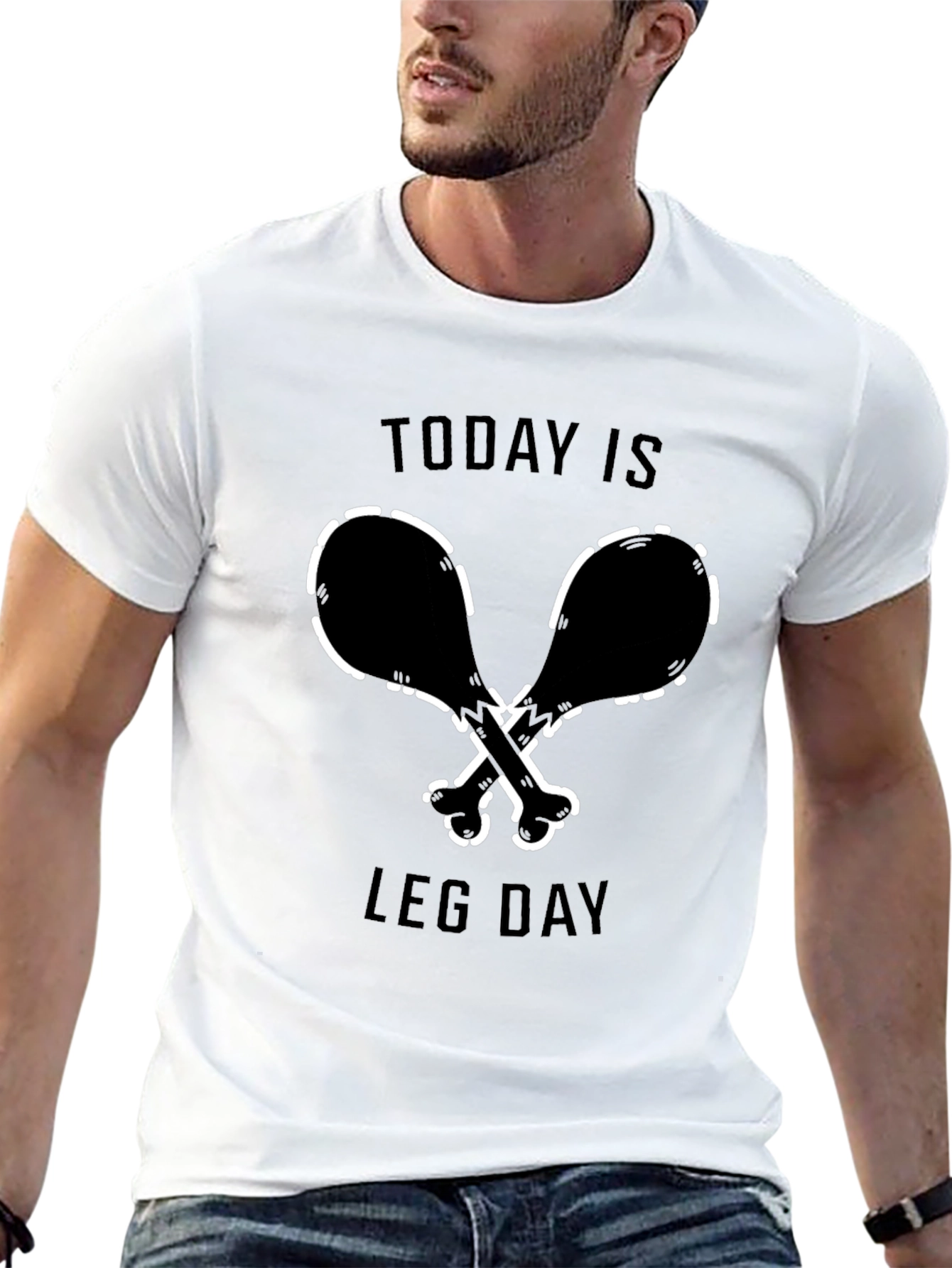 Today is Leg Day Graphic Tee