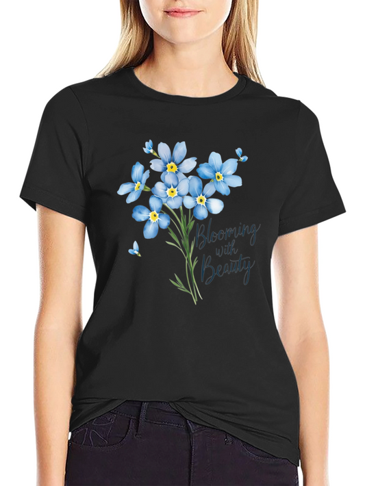 Blooming Beauty T-Shirt - Floral Design