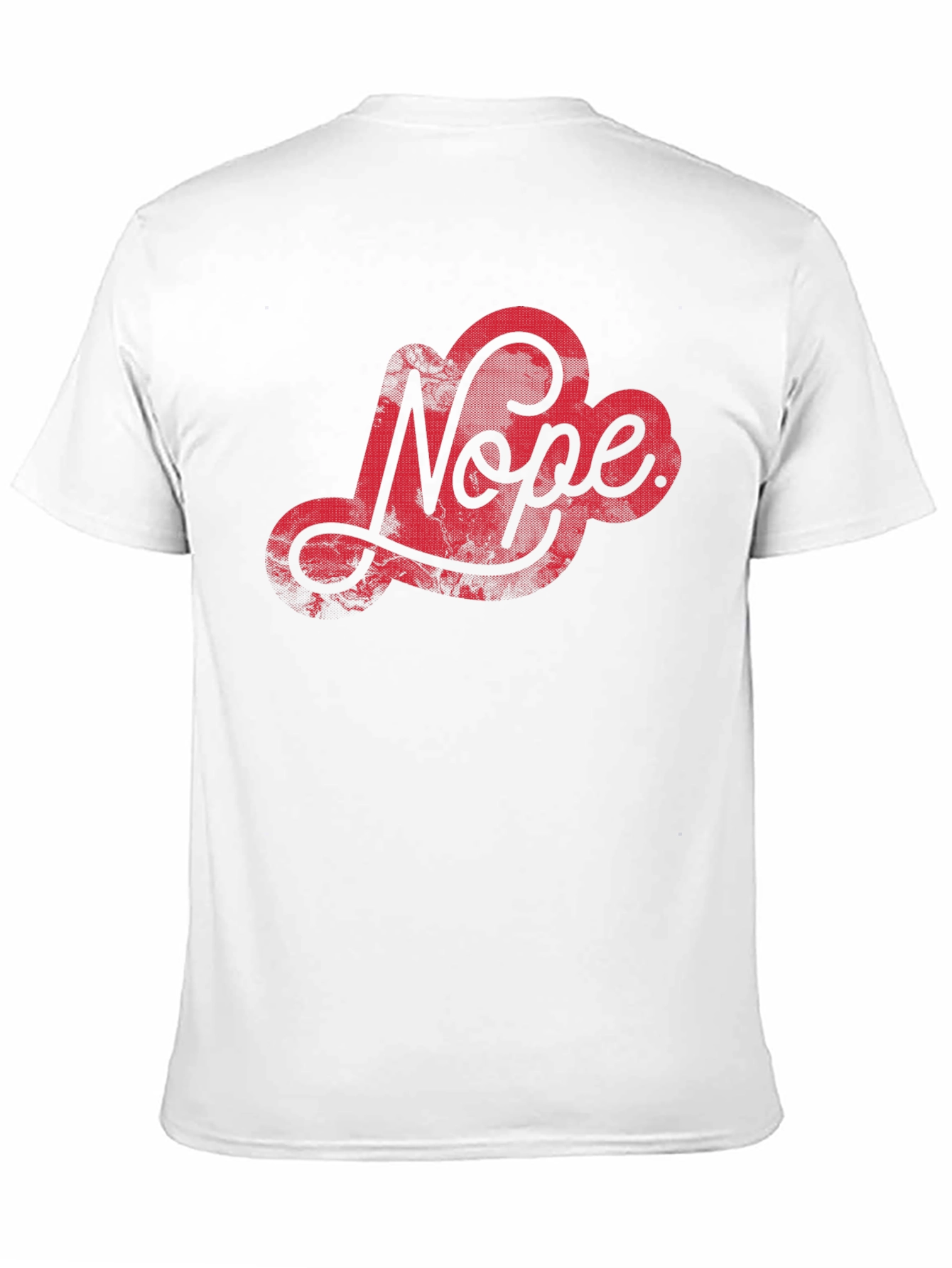 Nope Graphic Tee - Stylish Black Cotton T-Shirt
