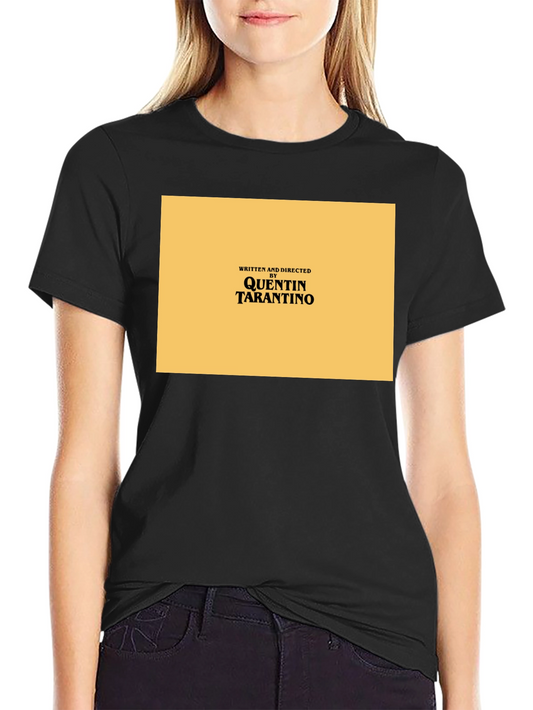 Quentin Tarantino Film T-Shirt - Movie Director Tee