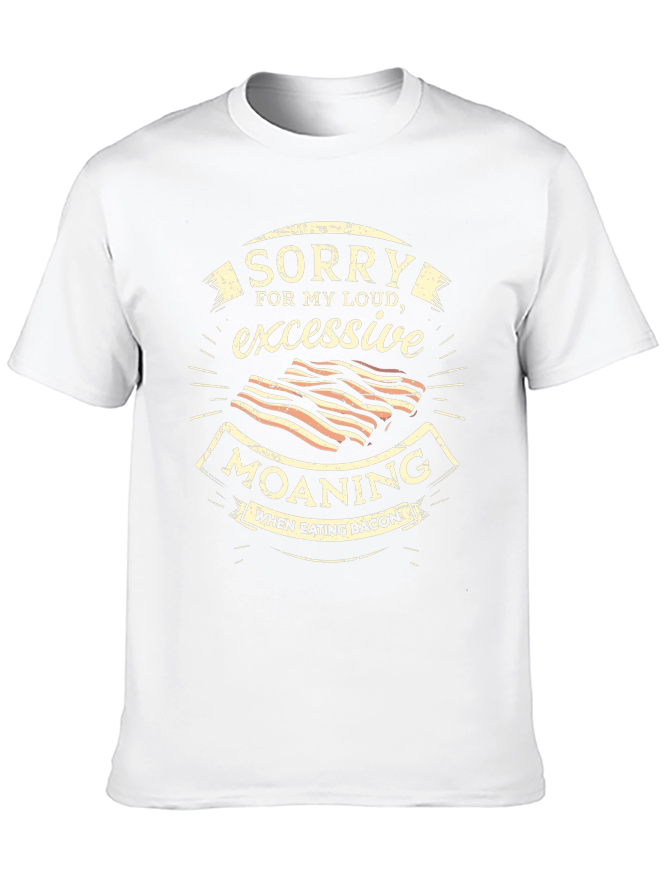 Funny Bacon Lover Graphic T-Shirt