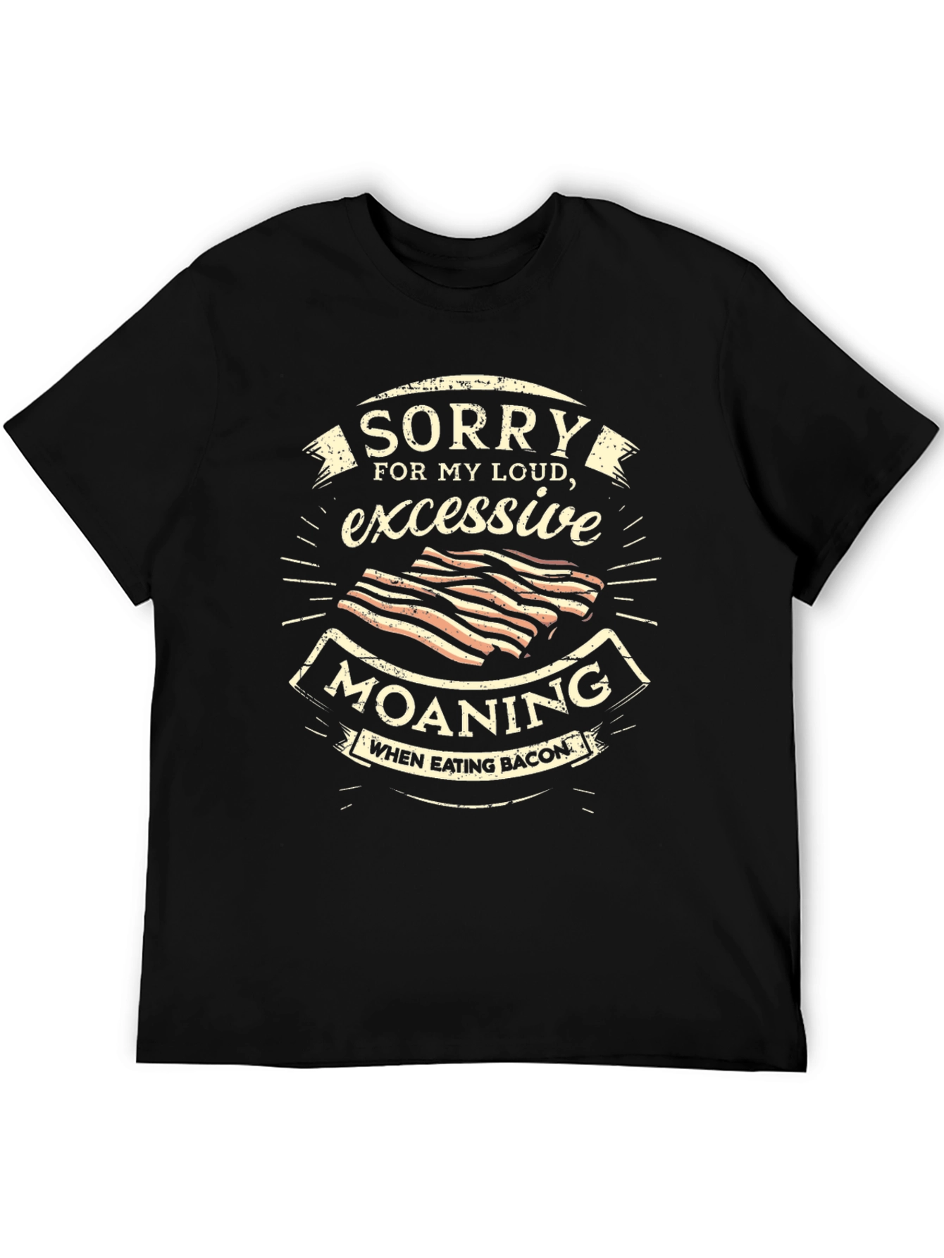 Funny Bacon Lover Graphic T-Shirt