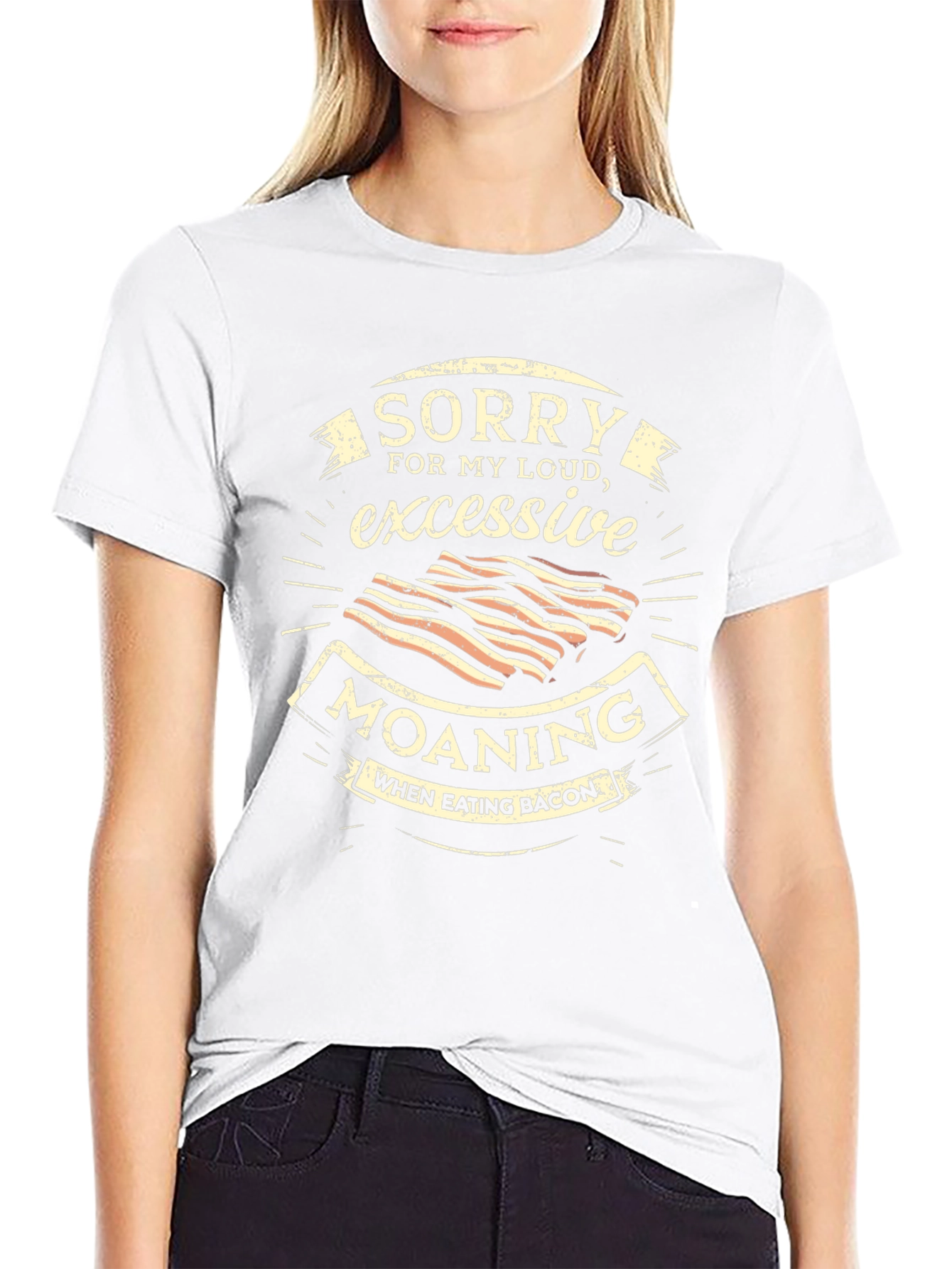 Funny Bacon Lover Graphic T-Shirt