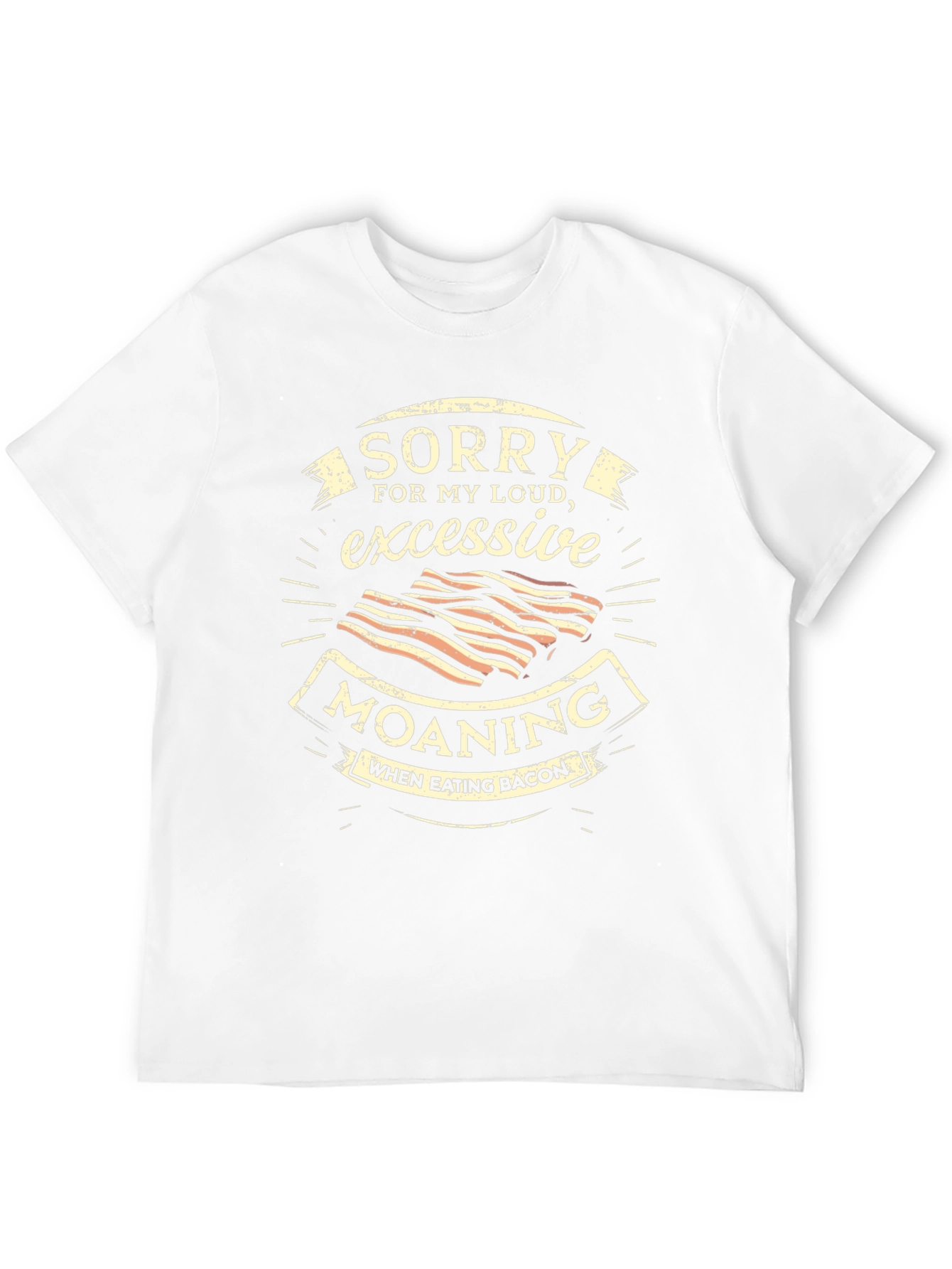 Funny Bacon Lover Graphic T-Shirt