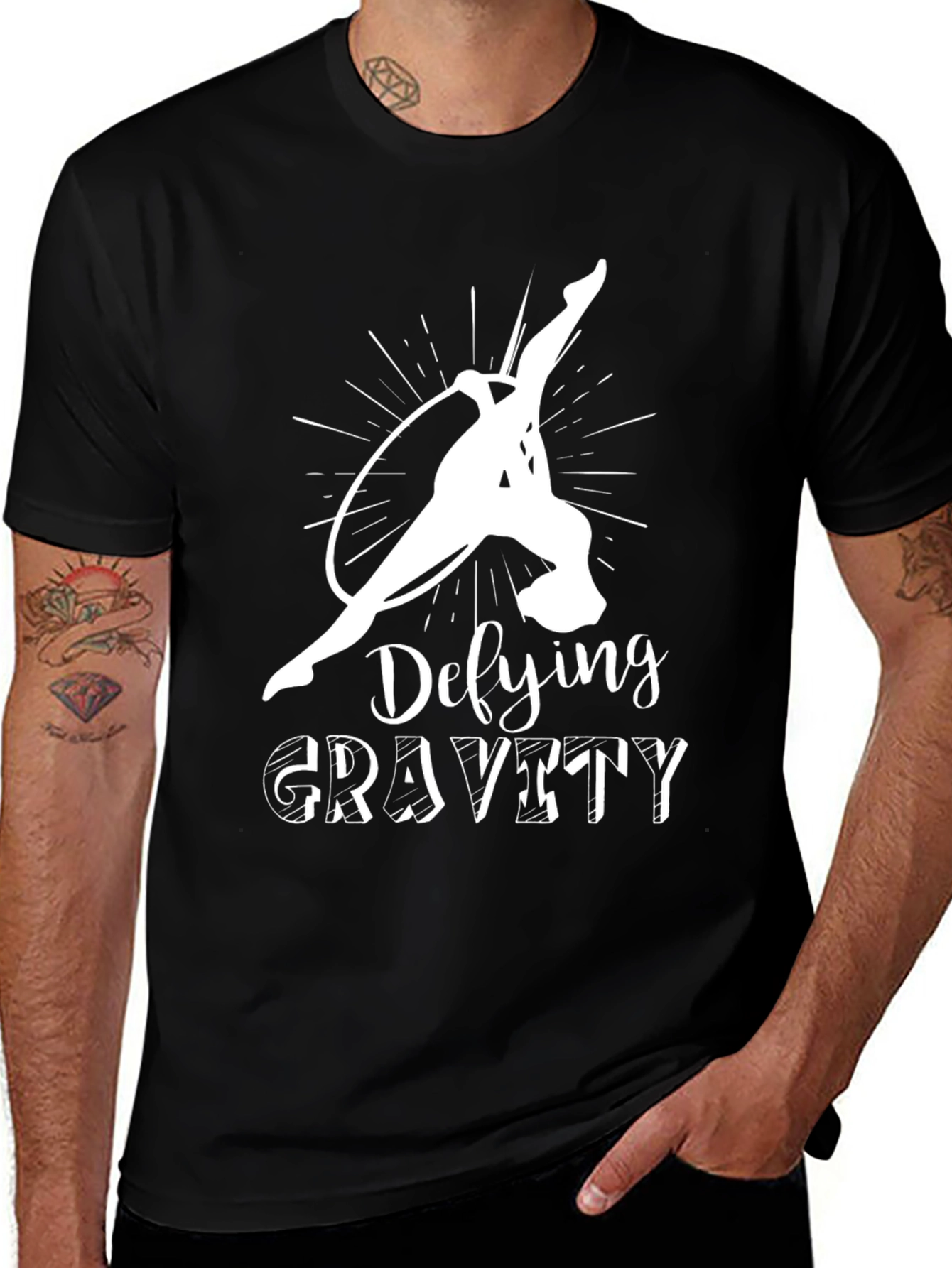 Defying Gravity T-Shirt - Aerial Acrobatics Tee