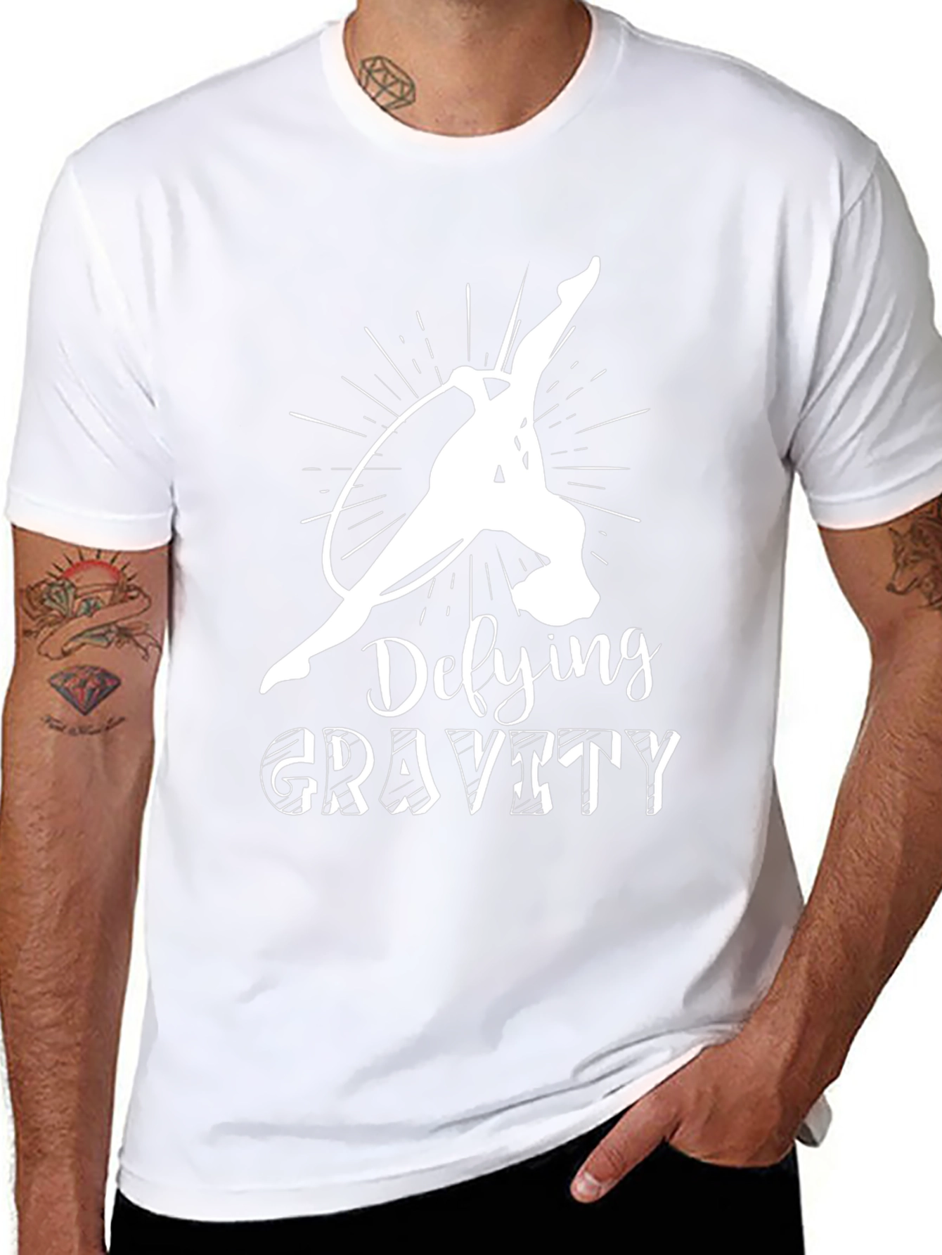 Defying Gravity T-Shirt - Aerial Acrobatics Tee