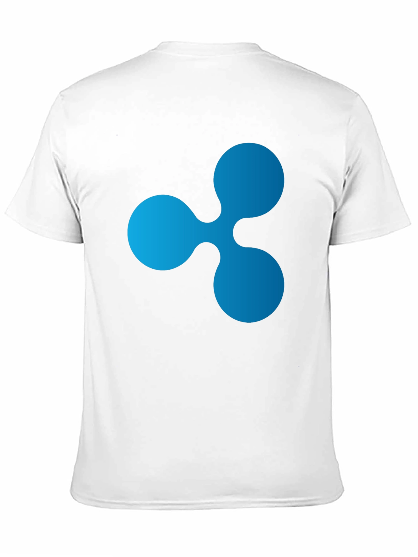 Ripple Crypto Logo Black T-Shirt