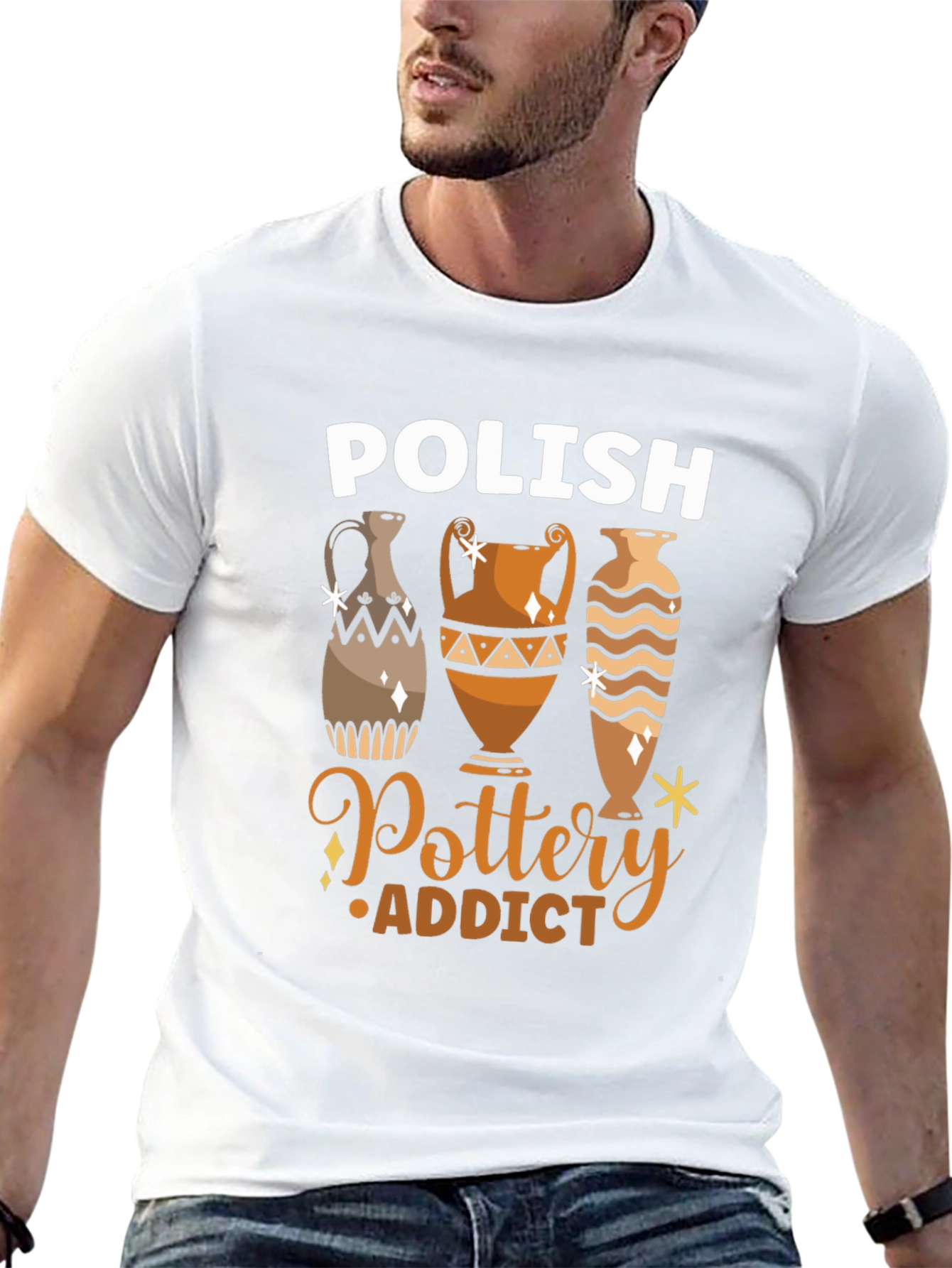 Polish Pottery Addict Graphic T-Shirt