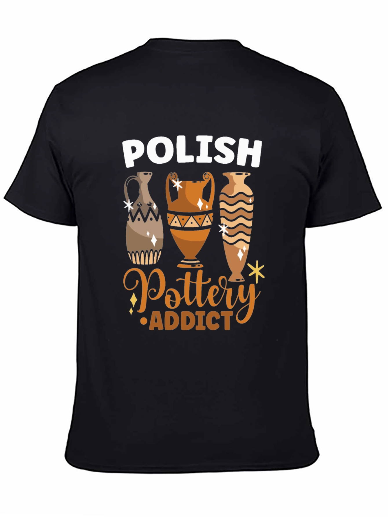 Polish Pottery Addict Graphic T-Shirt
