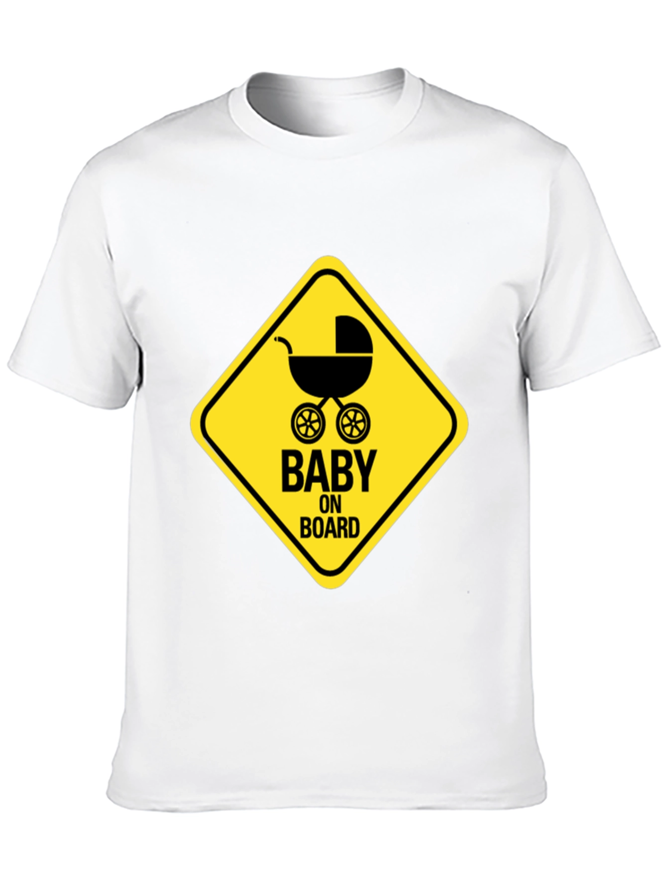 Baby On Board Graphic Tee - Black Unisex Shirt
