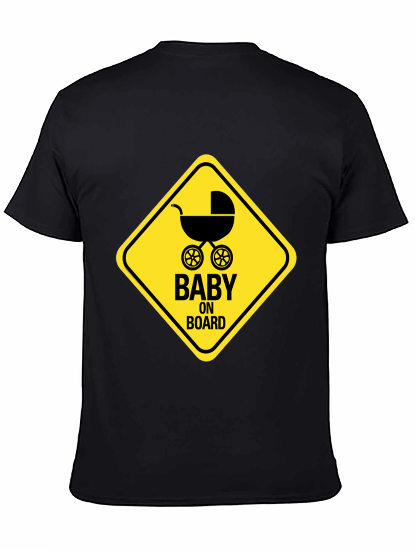 Baby On Board Graphic Tee - Black Unisex Shirt