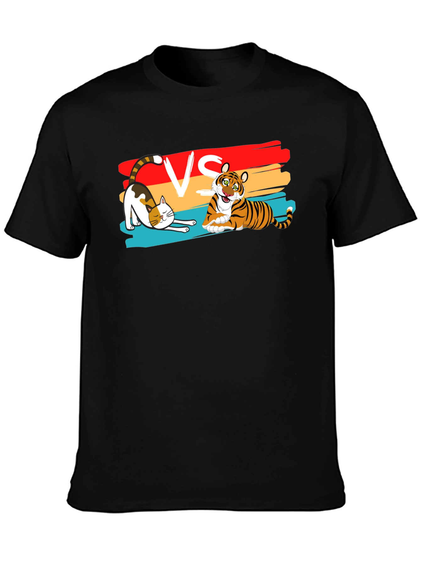 Cat VS Tiger T-Shirt